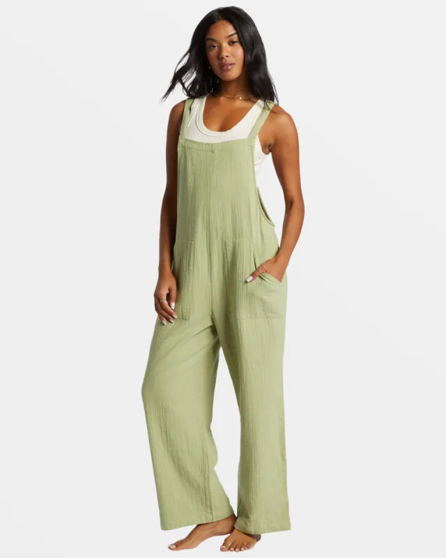 Pacific Time Romper/Jumpsuit - Avocado sold by Billabong
