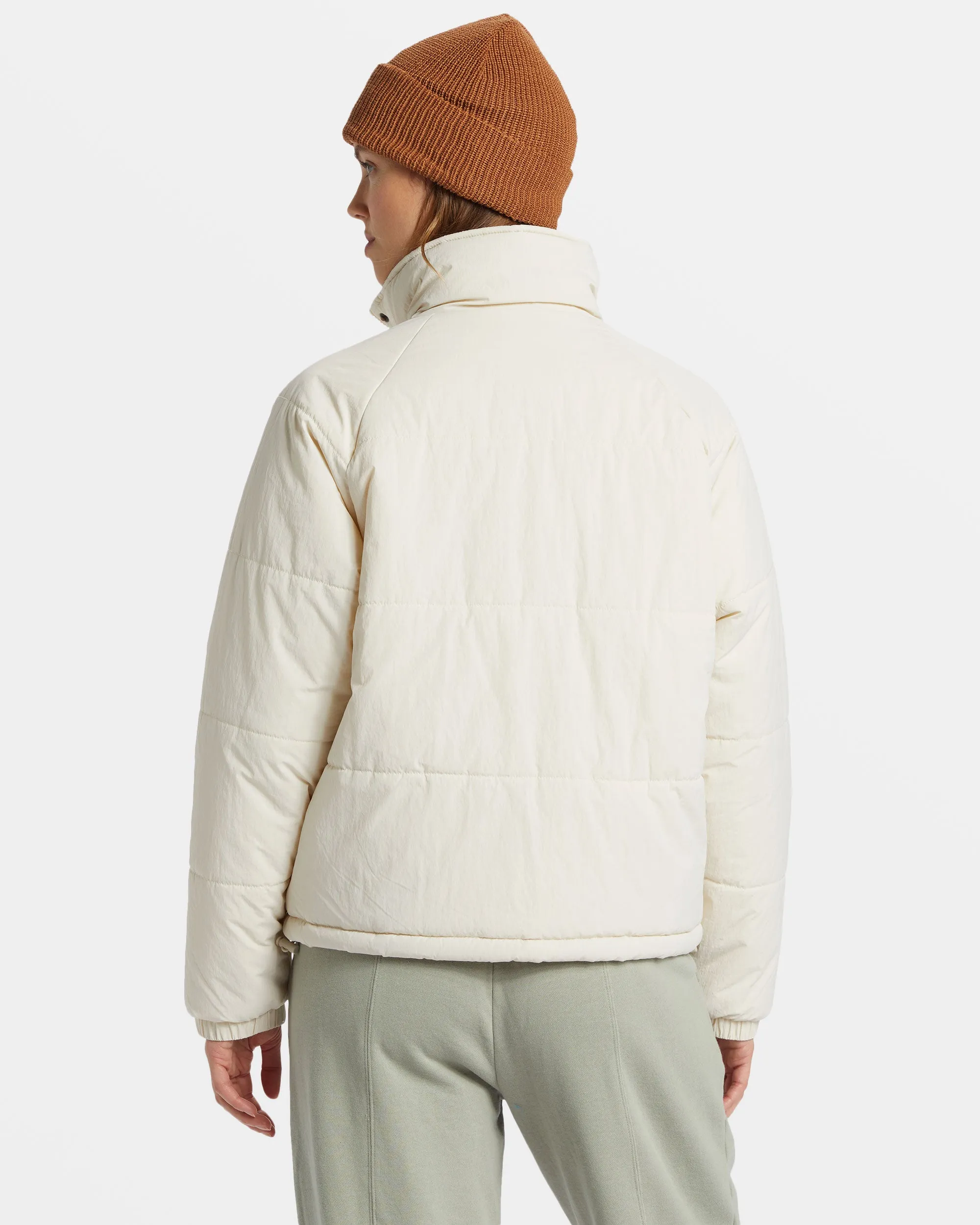 High Route Puffer Jacket - White Cap sold by Billabong product image thumbnail 2