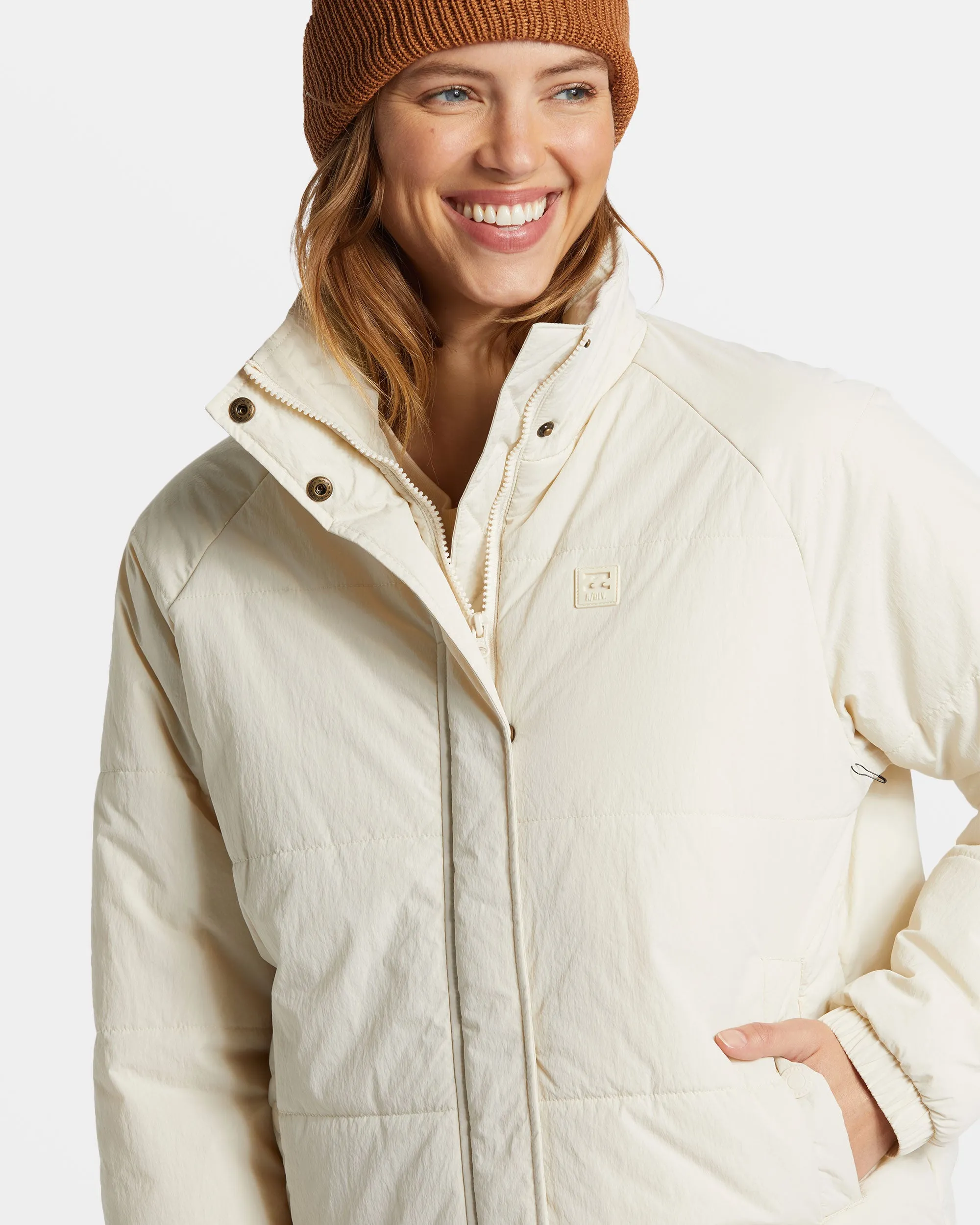 High Route Puffer Jacket - White Cap sold by Billabong product image thumbnail 5