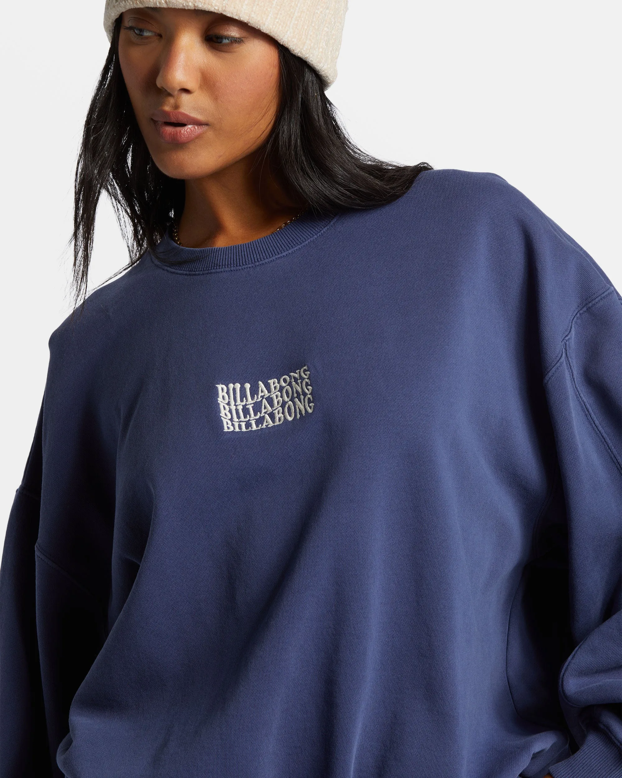Palmin Kendal Crewneck Sweatshirt - I Sea Indigo sold by Billabong product image thumbnail 5