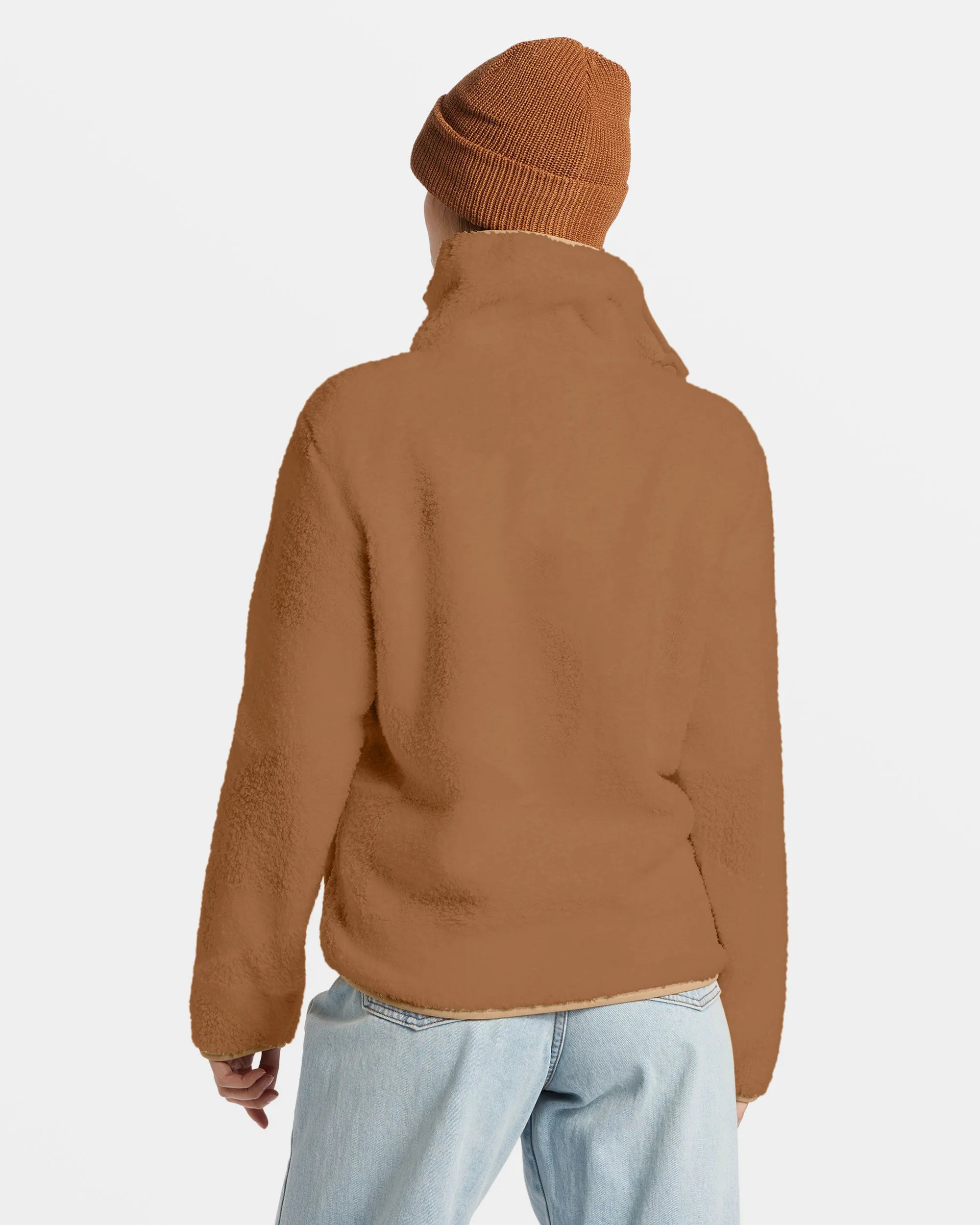 Switchback Mock Neck Fleece - Sandalwood sold by Billabong product image thumbnail 2