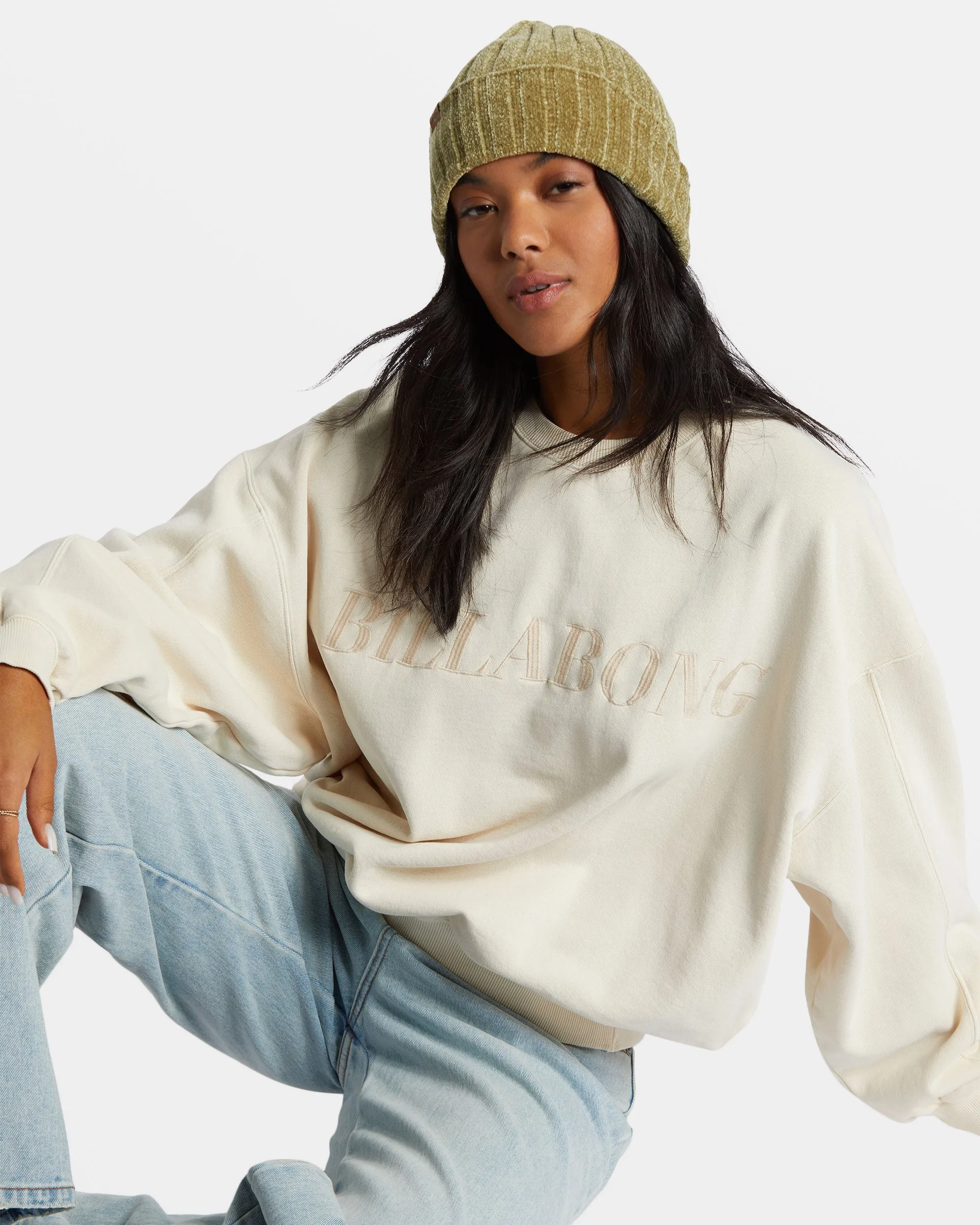 Warm Up Knit Beanie - Avocado sold by Billabong