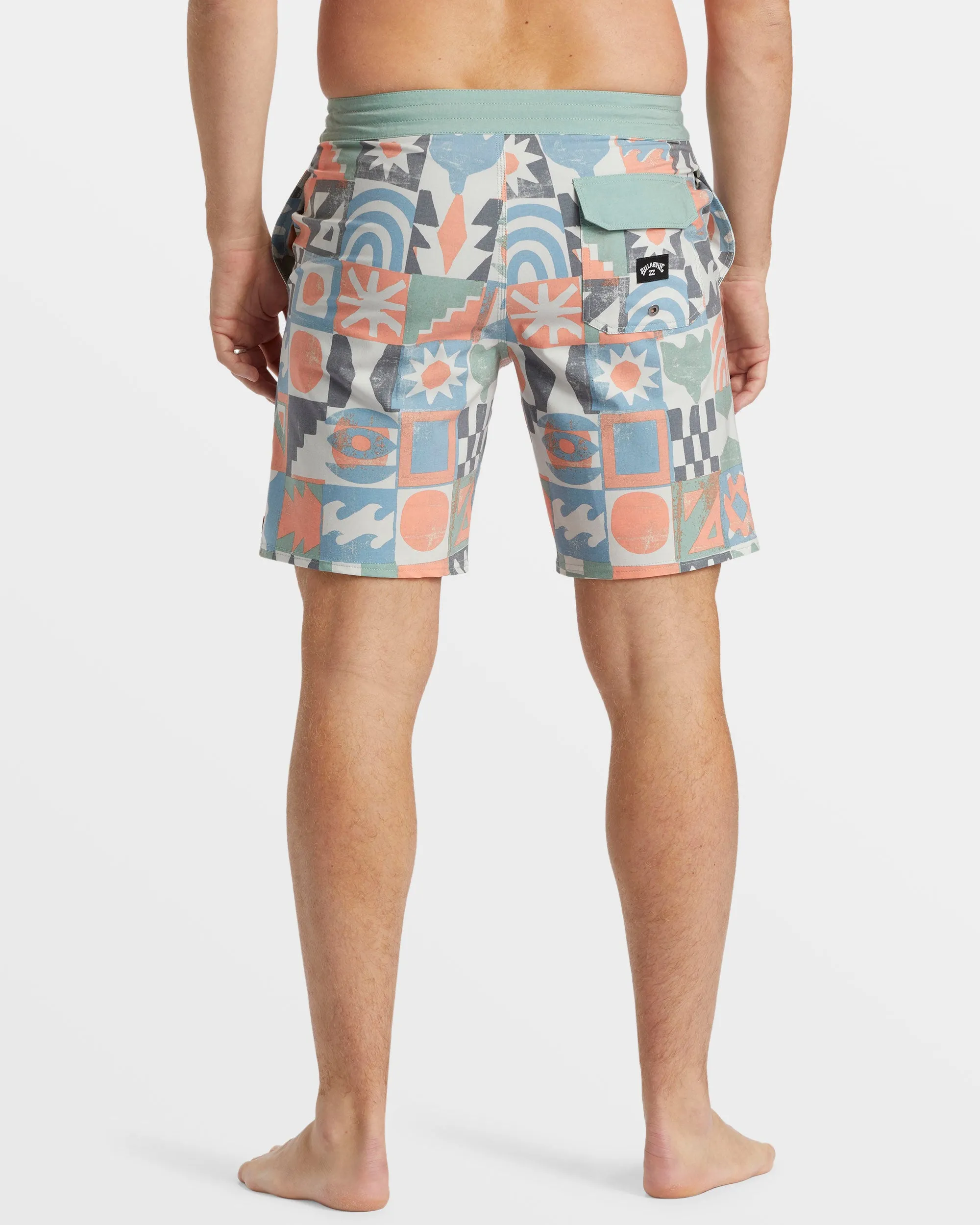 Sundays Lo Tide 19" Boardshorts - Washed Blue sold by Billabong product image thumbnail 3