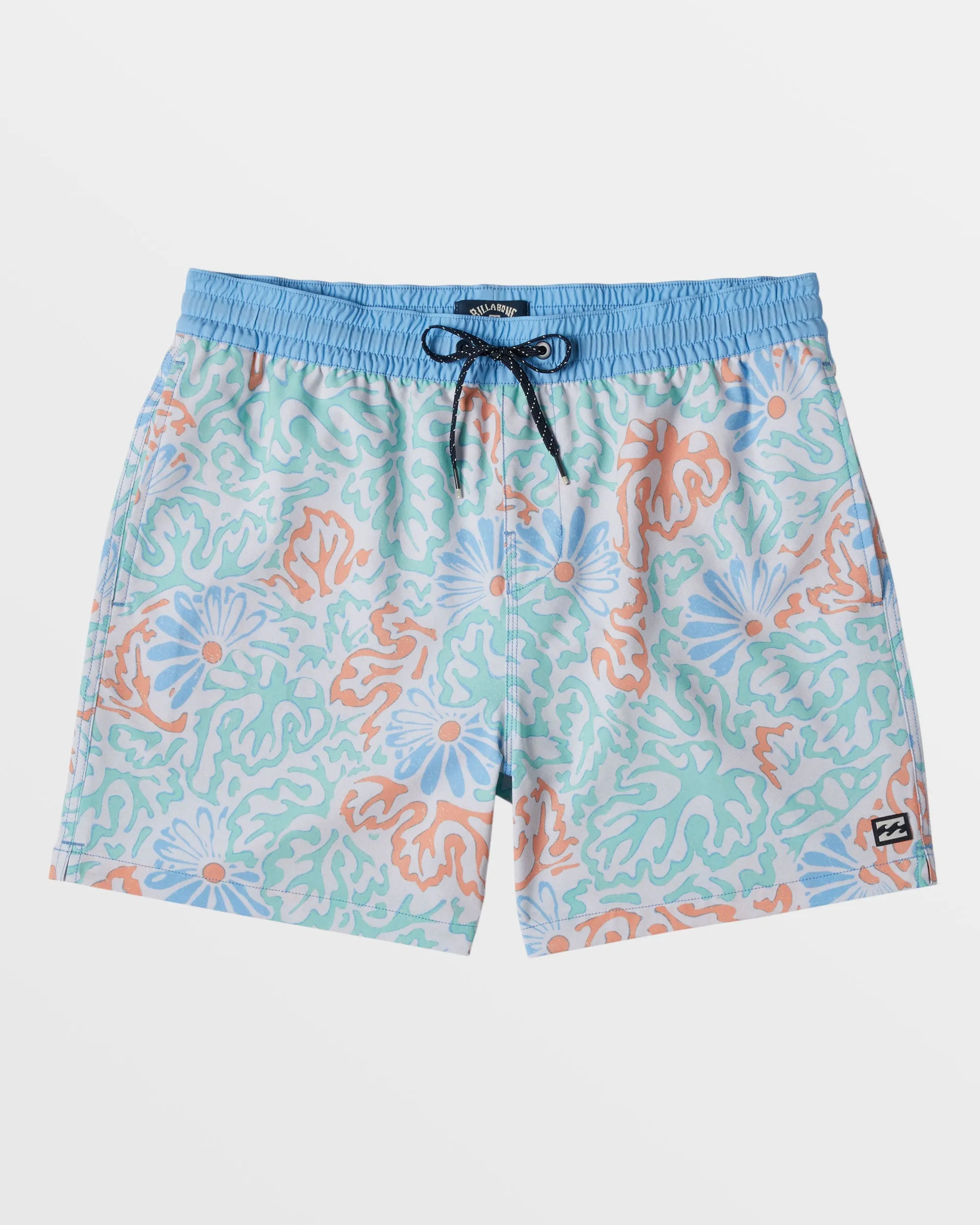Good Times Layback 16" Swim Trunks - Blue sold by Billabong