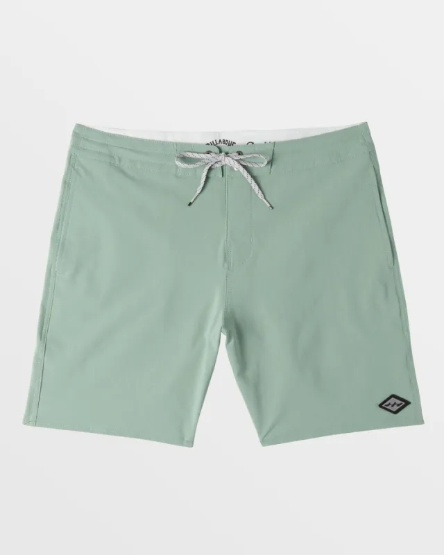 Every Other Day Lo Tide 17" Boardshorts - Sage sold by Billabong