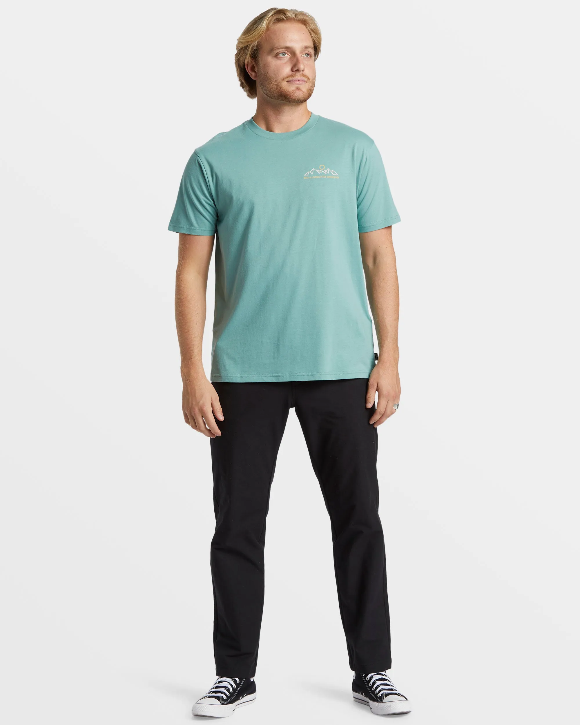 Range T-Shirt - Dusty Teal sold by Billabong product image thumbnail 5