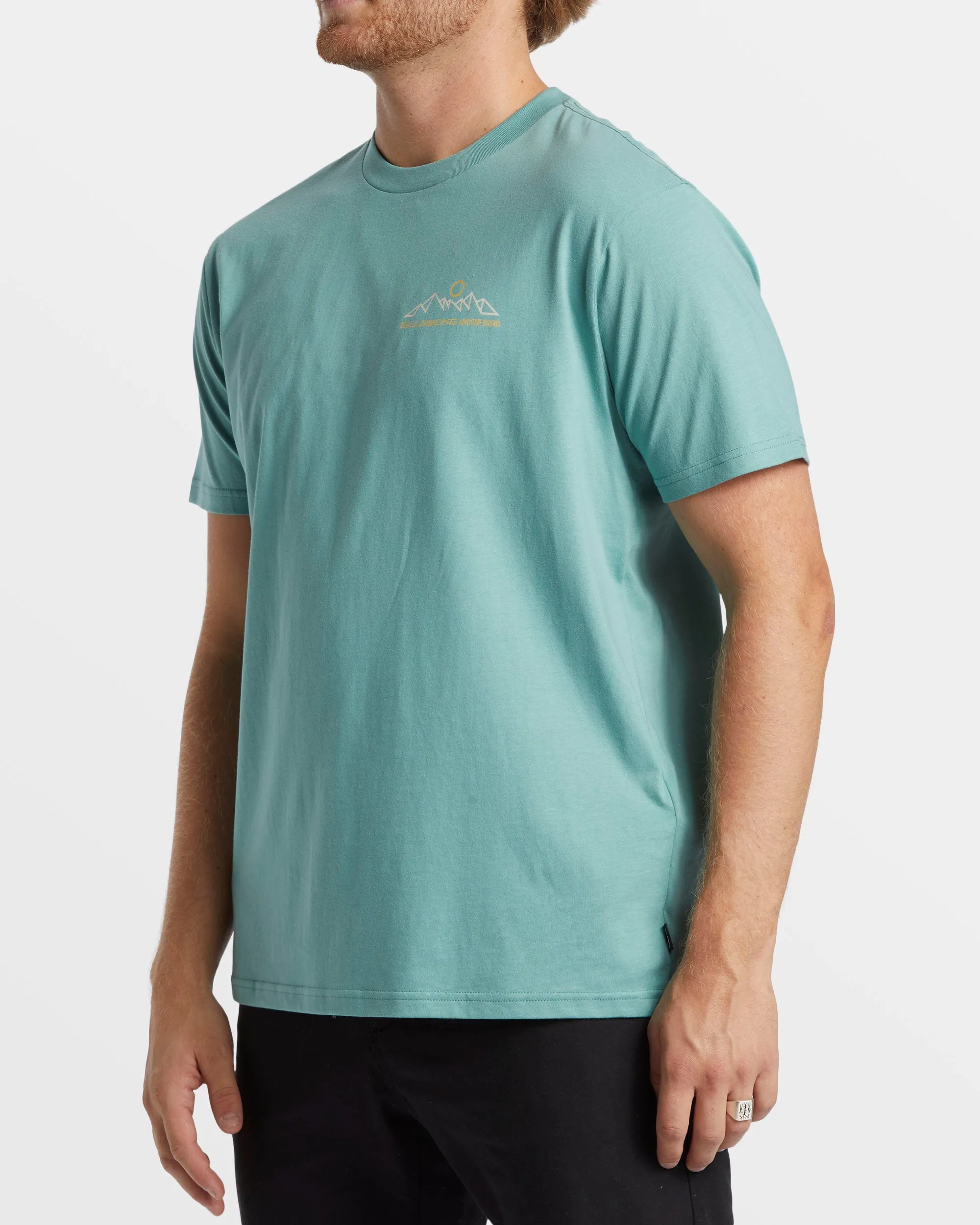 Range T-Shirt - Dusty Teal sold by Billabong product image thumbnail 3