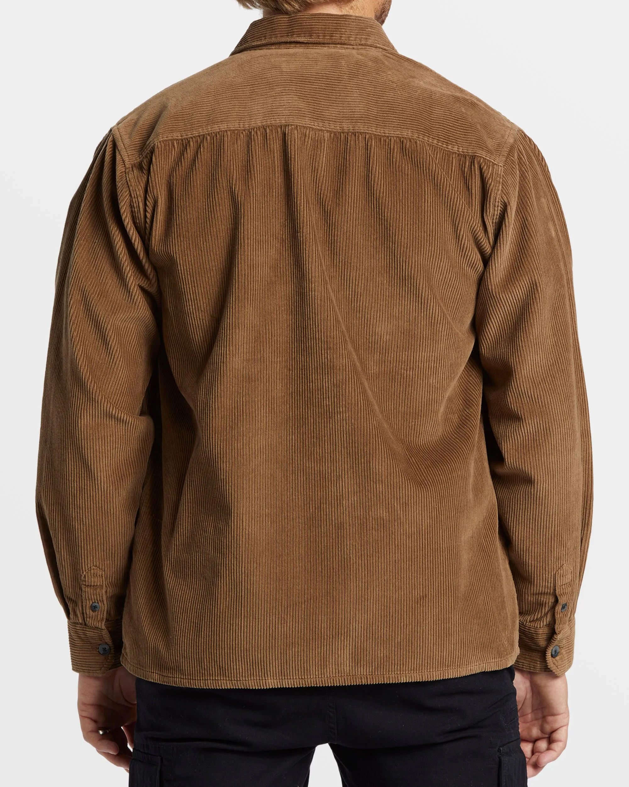 Bong Days Long Sleeve Cord Shirt - Otter sold by Billabong product image thumbnail 2