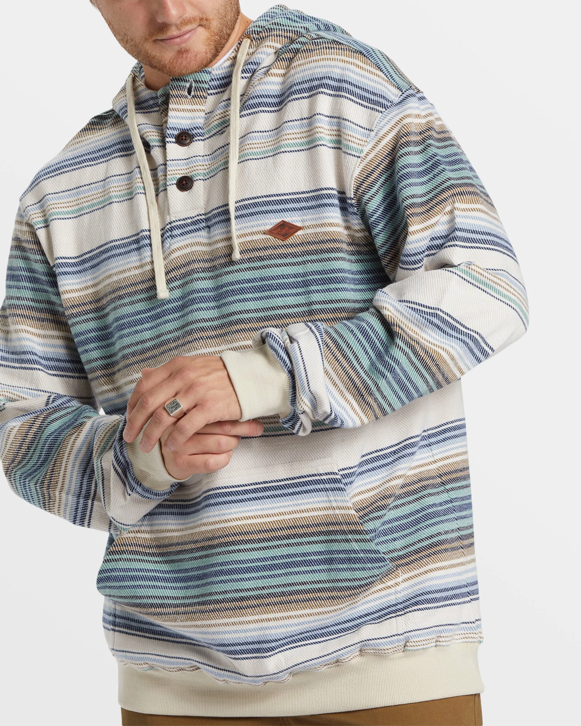 Rancho Hoodie - Chino sold by Billabong product image thumbnail 3