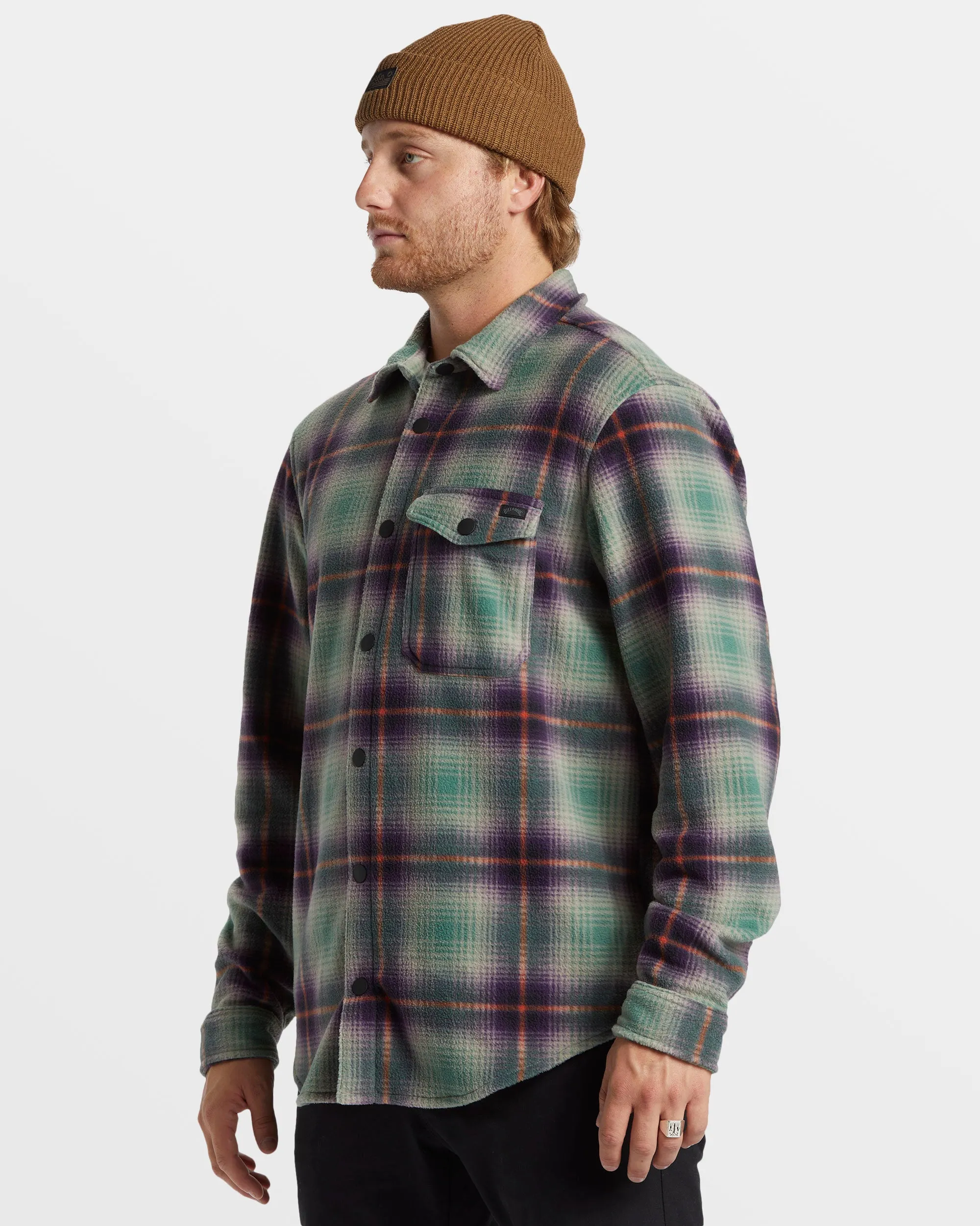 A/Div Furnace Flannel Shirt - Desert sold by Billabong product image thumbnail 4
