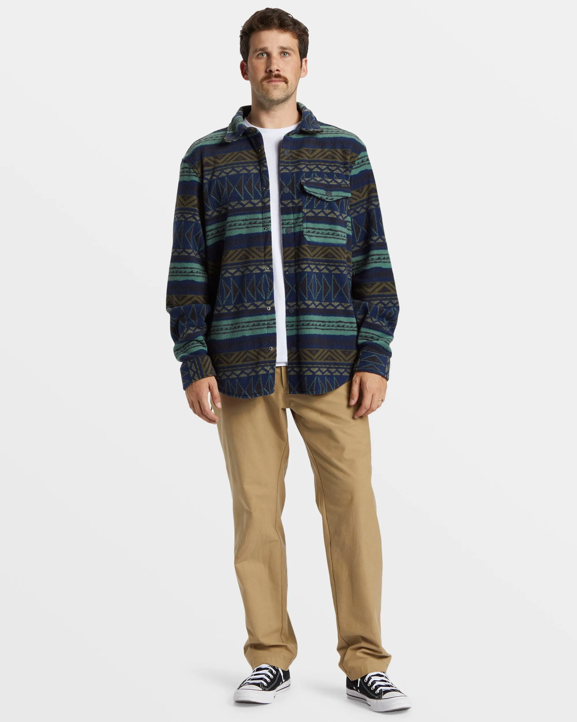 A/Div Furnace Flannel Shirt - Dusty Navy sold by Billabong product image thumbnail 5