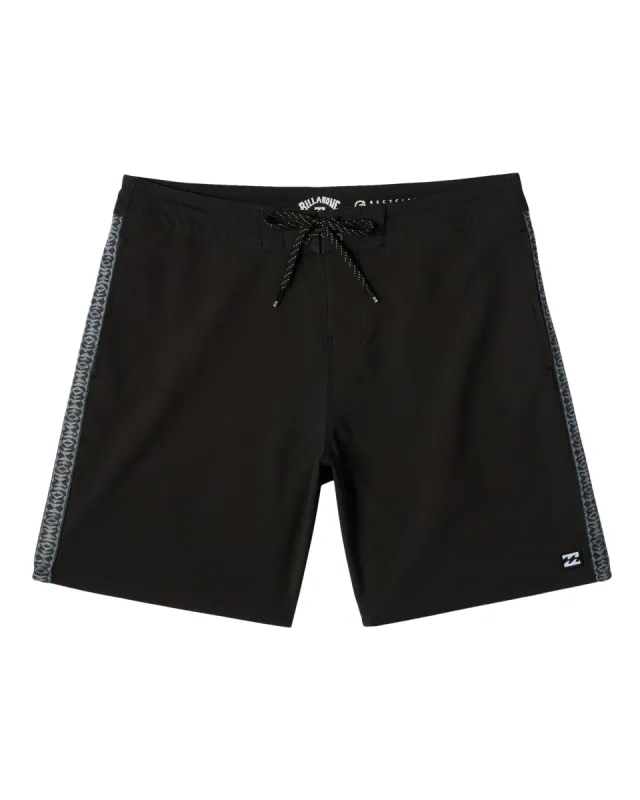 D Bah Lo Tide 18" Boardshorts - Washed Black sold by Billabong