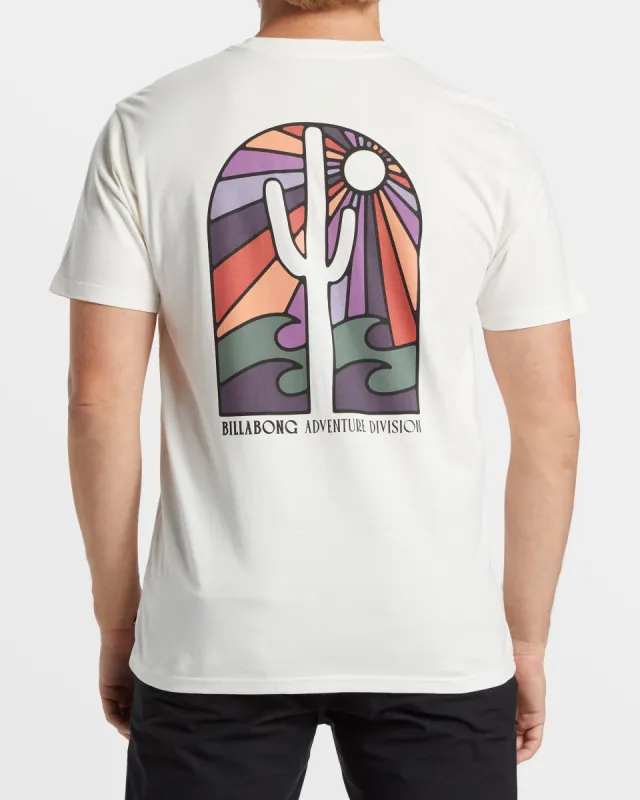 Saguaro T-Shirt - Off White made by Billabong