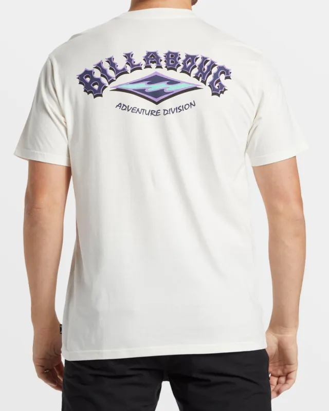 A/Div Arch T-Shirt - Off White sold by Billabong