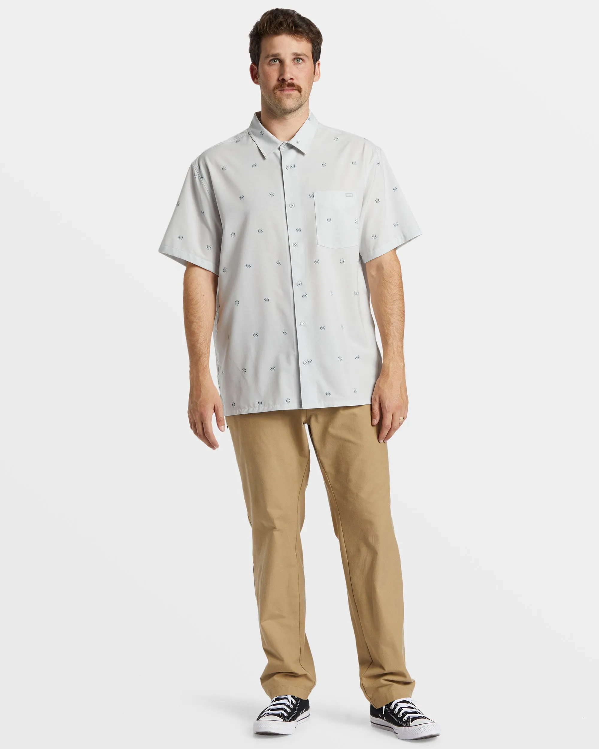 A/Div Surftrek Trail Short Sleeve Shirt - Silver sold by Billabong product image thumbnail 5