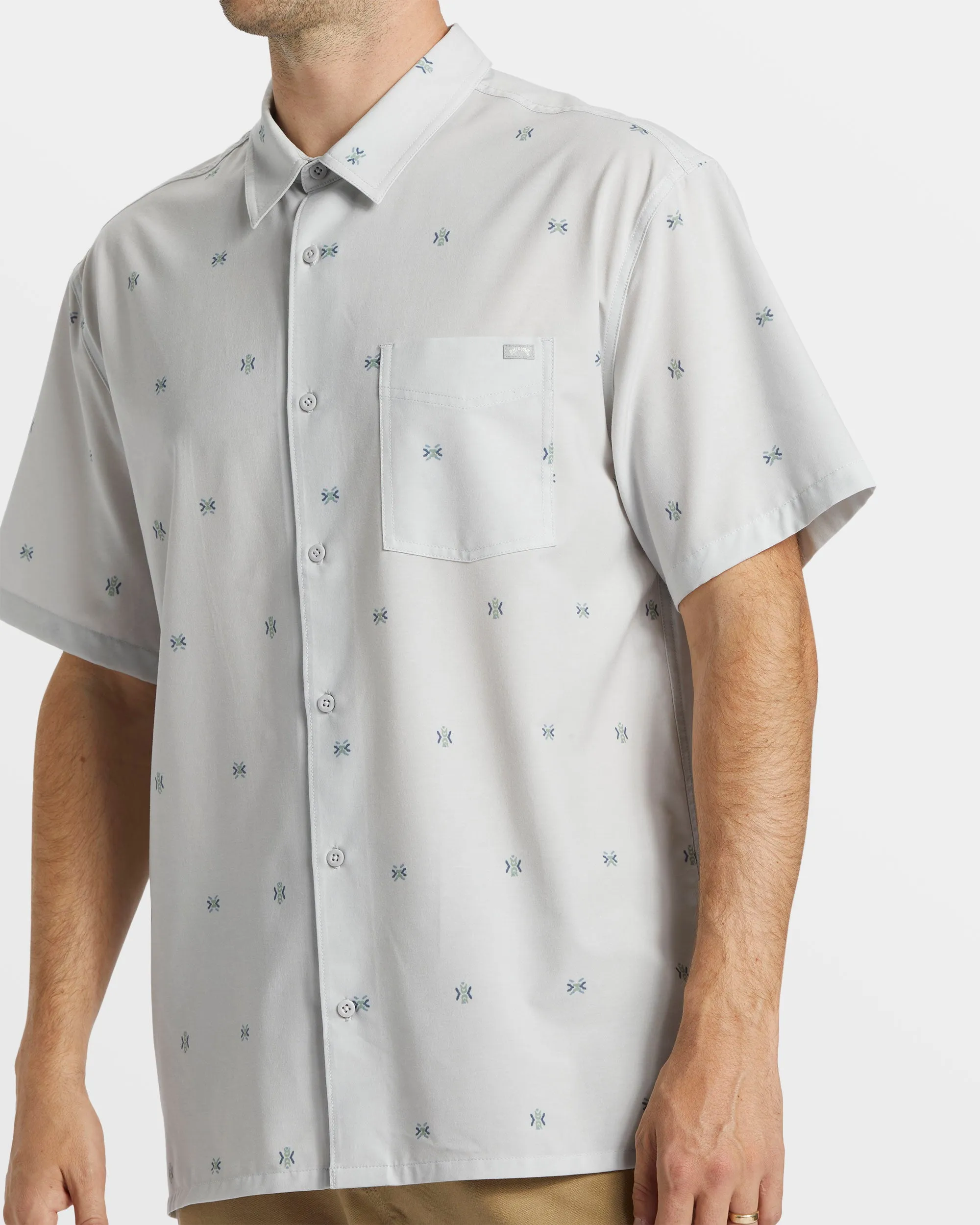 A/Div Surftrek Trail Short Sleeve Shirt - Silver sold by Billabong product image thumbnail 4