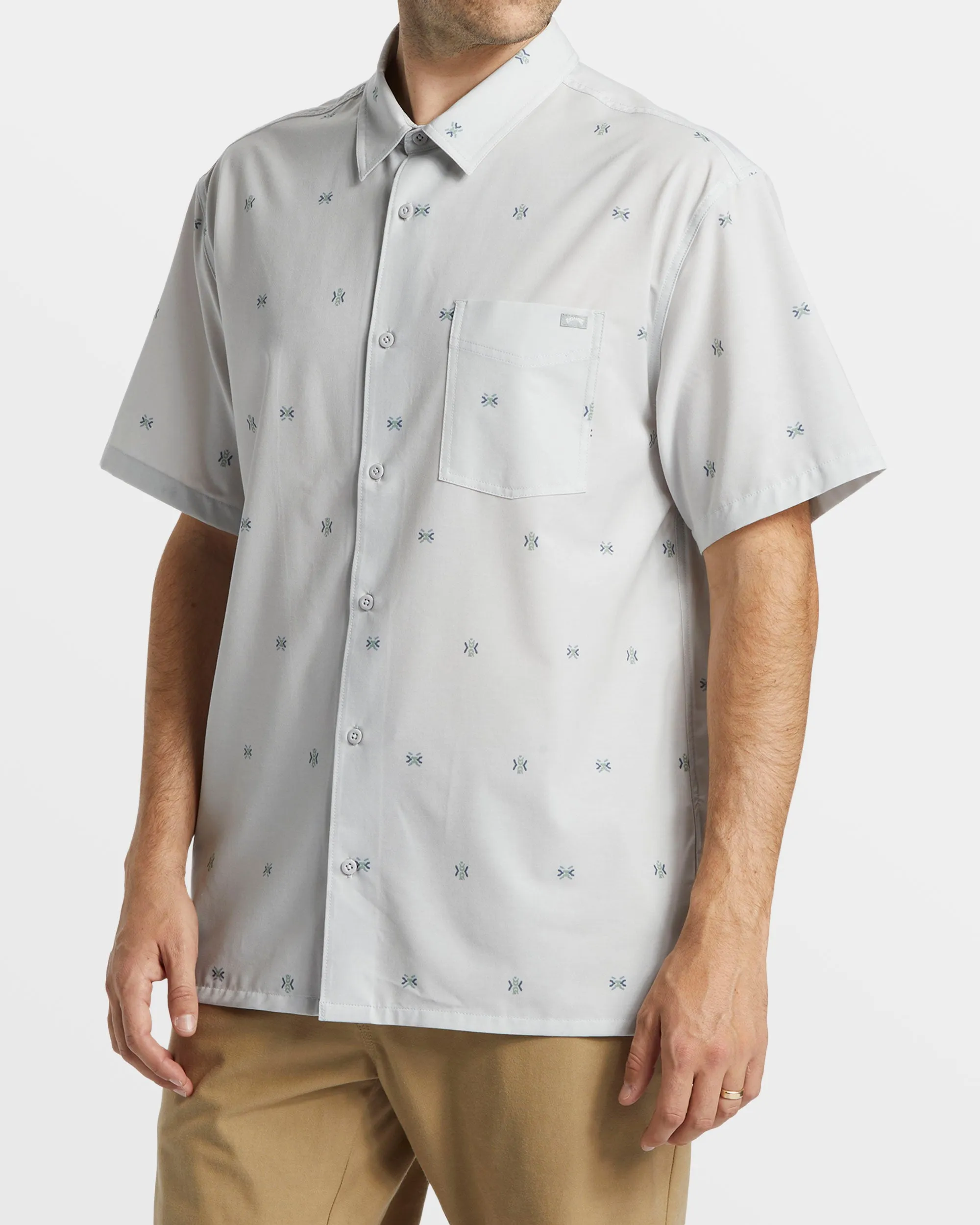 A/Div Surftrek Trail Short Sleeve Shirt - Silver sold by Billabong product image thumbnail 3