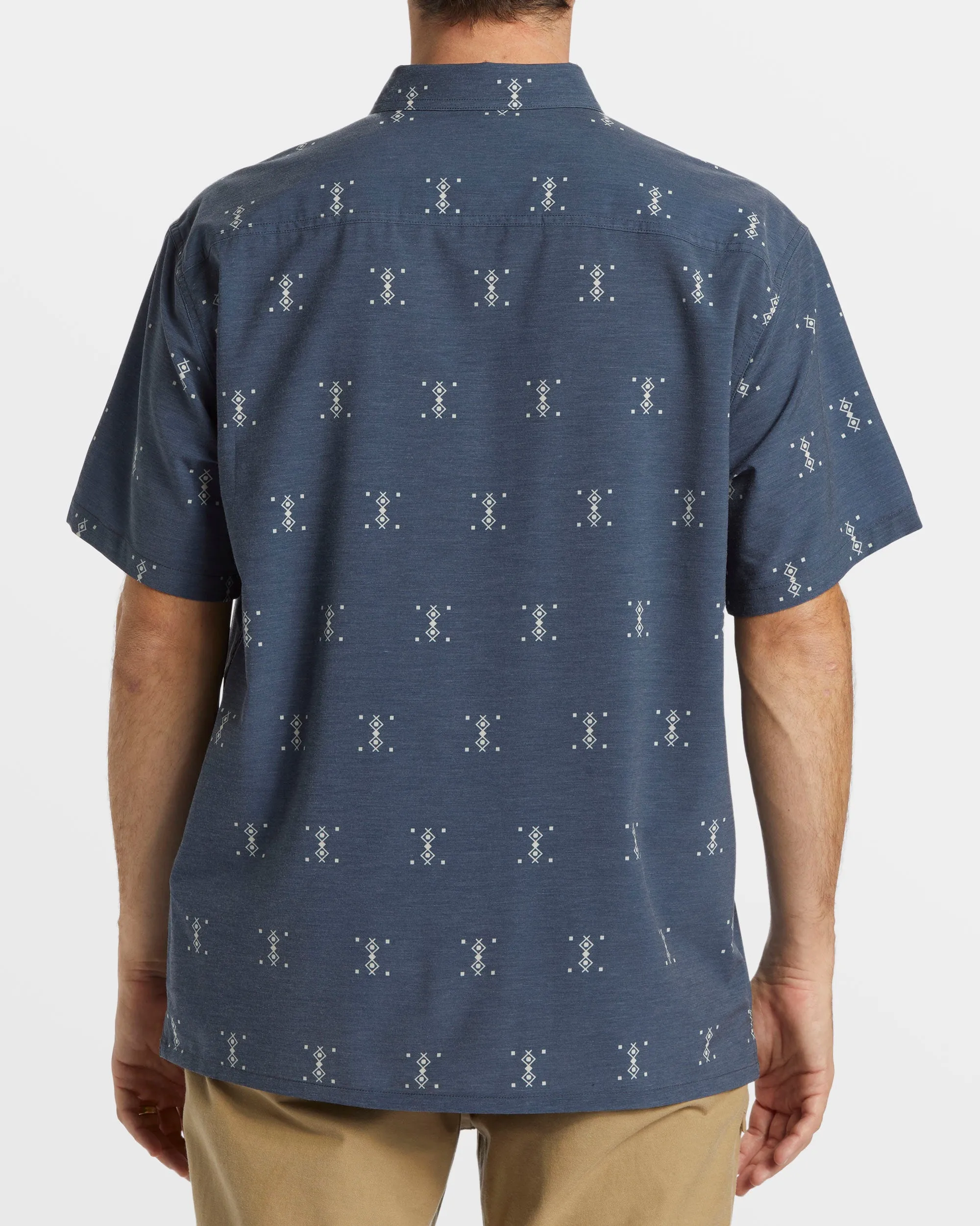 A/Div Surftrek Trail Short Sleeve Shirt - Navy Heather sold by Billabong product image thumbnail 2