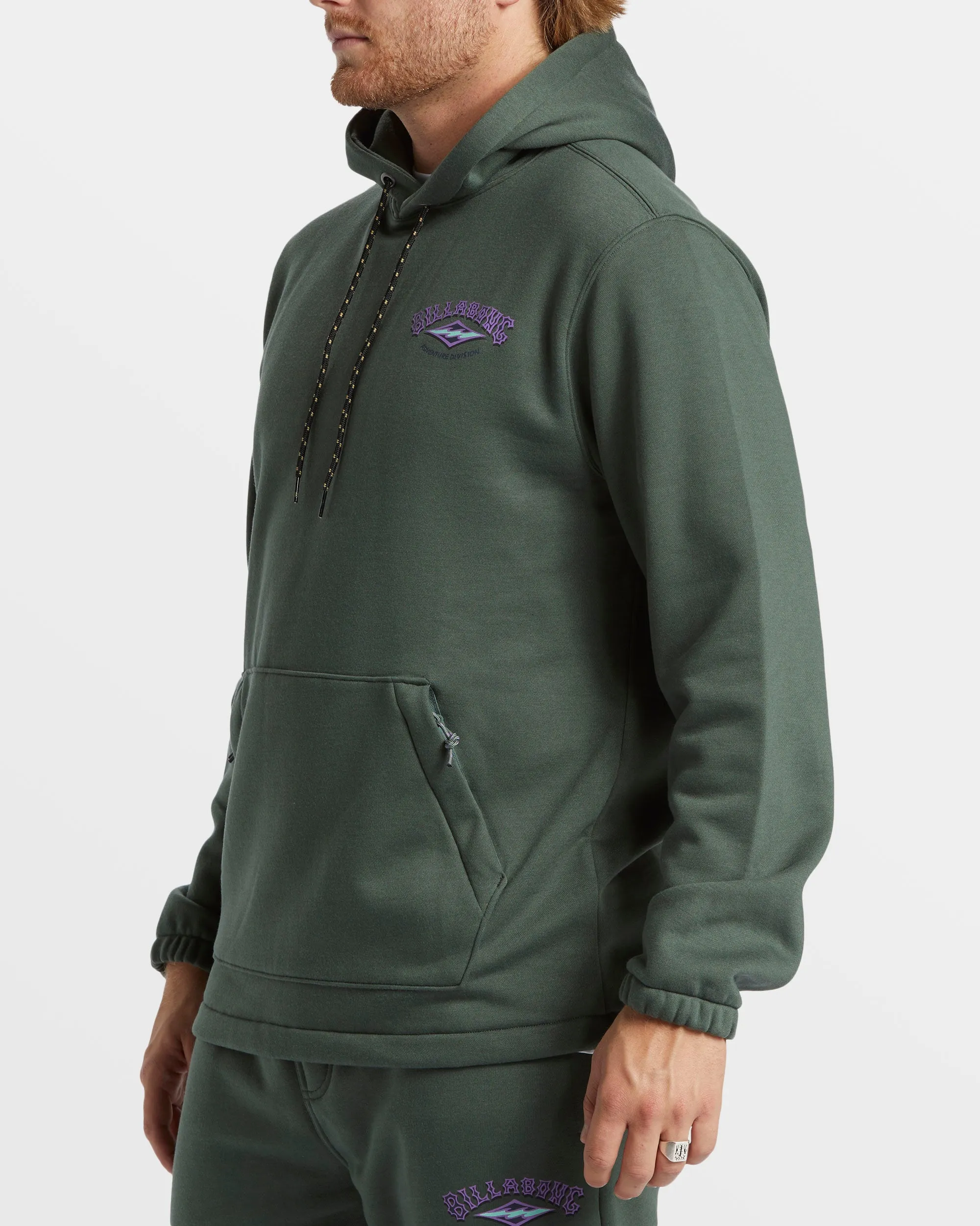 Compass Pullover Sweatshirt - Hunter sold by Billabong product image thumbnail 3