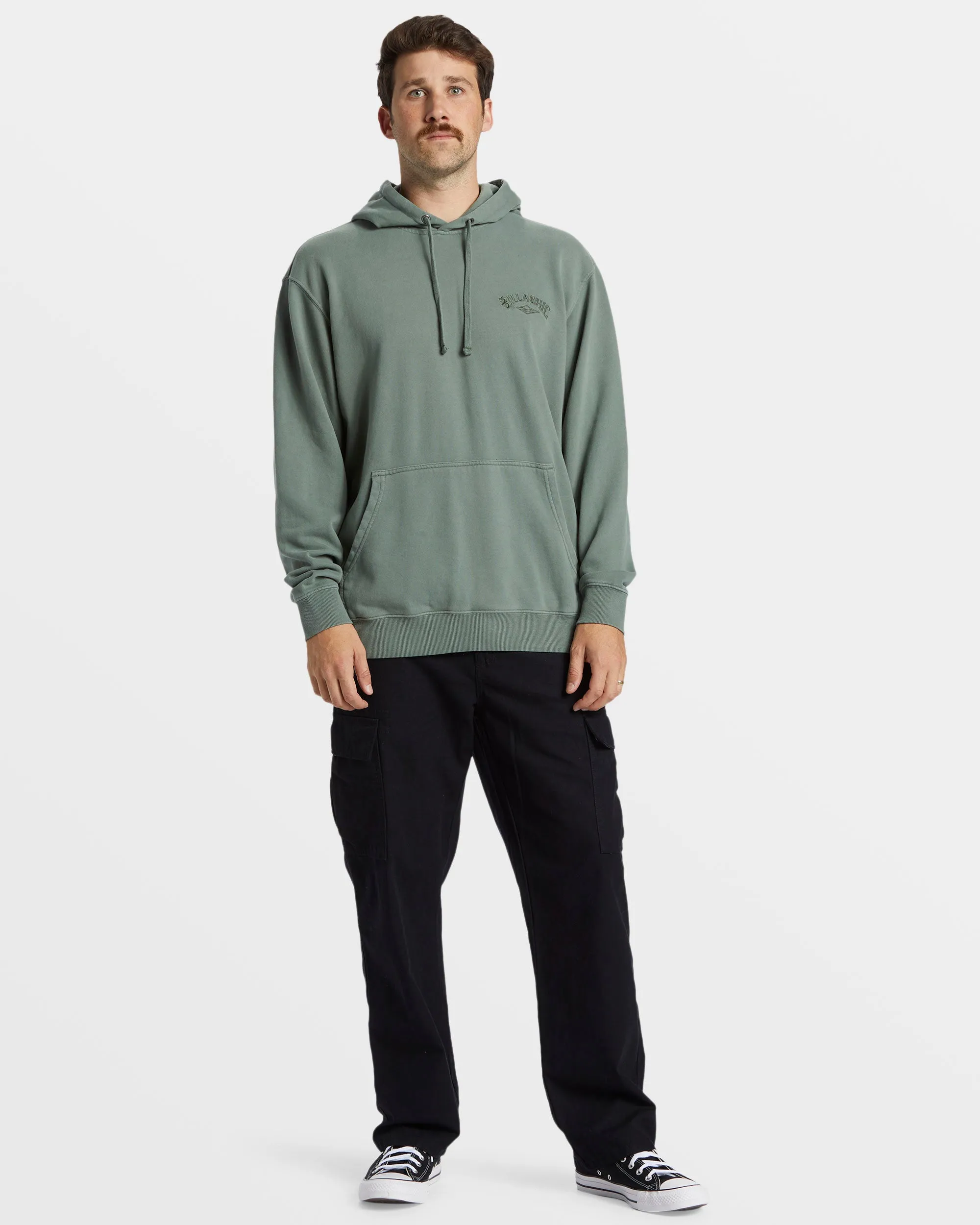 Wave Washed Hoodie - Fern sold by Billabong product image thumbnail 5