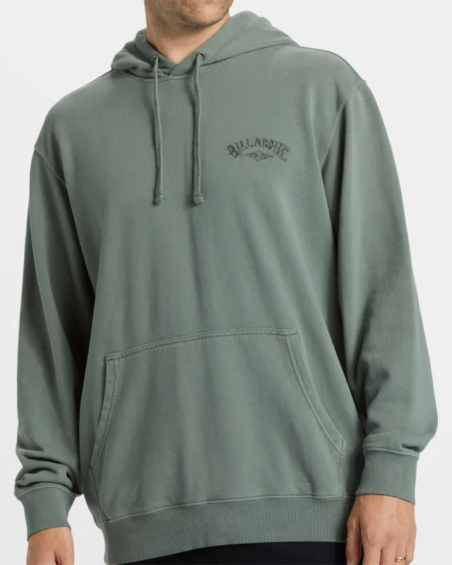 Wave Washed Hoodie - Fern sold by Billabong