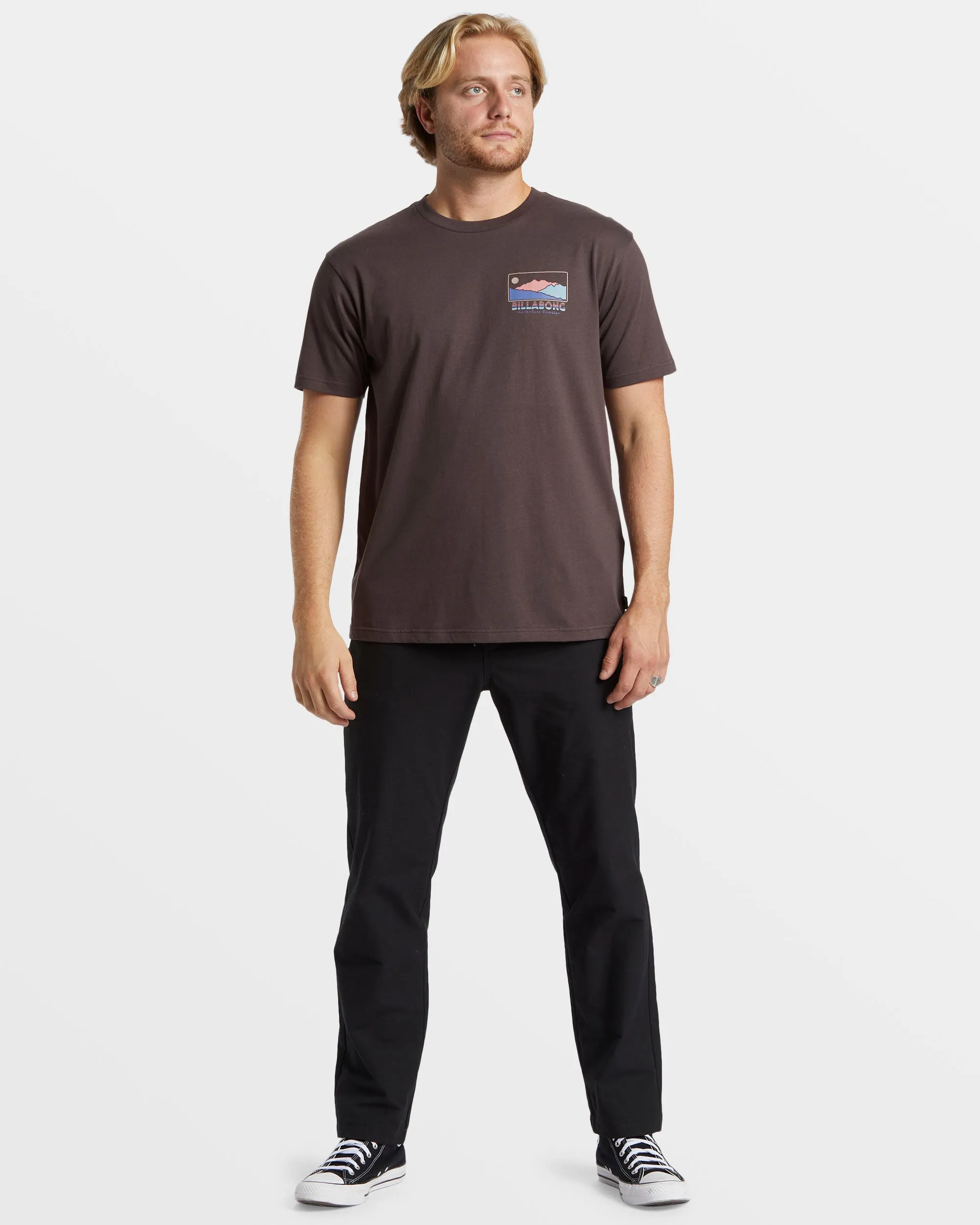 Range T-Shirt - Plum sold by Billabong product image thumbnail 5
