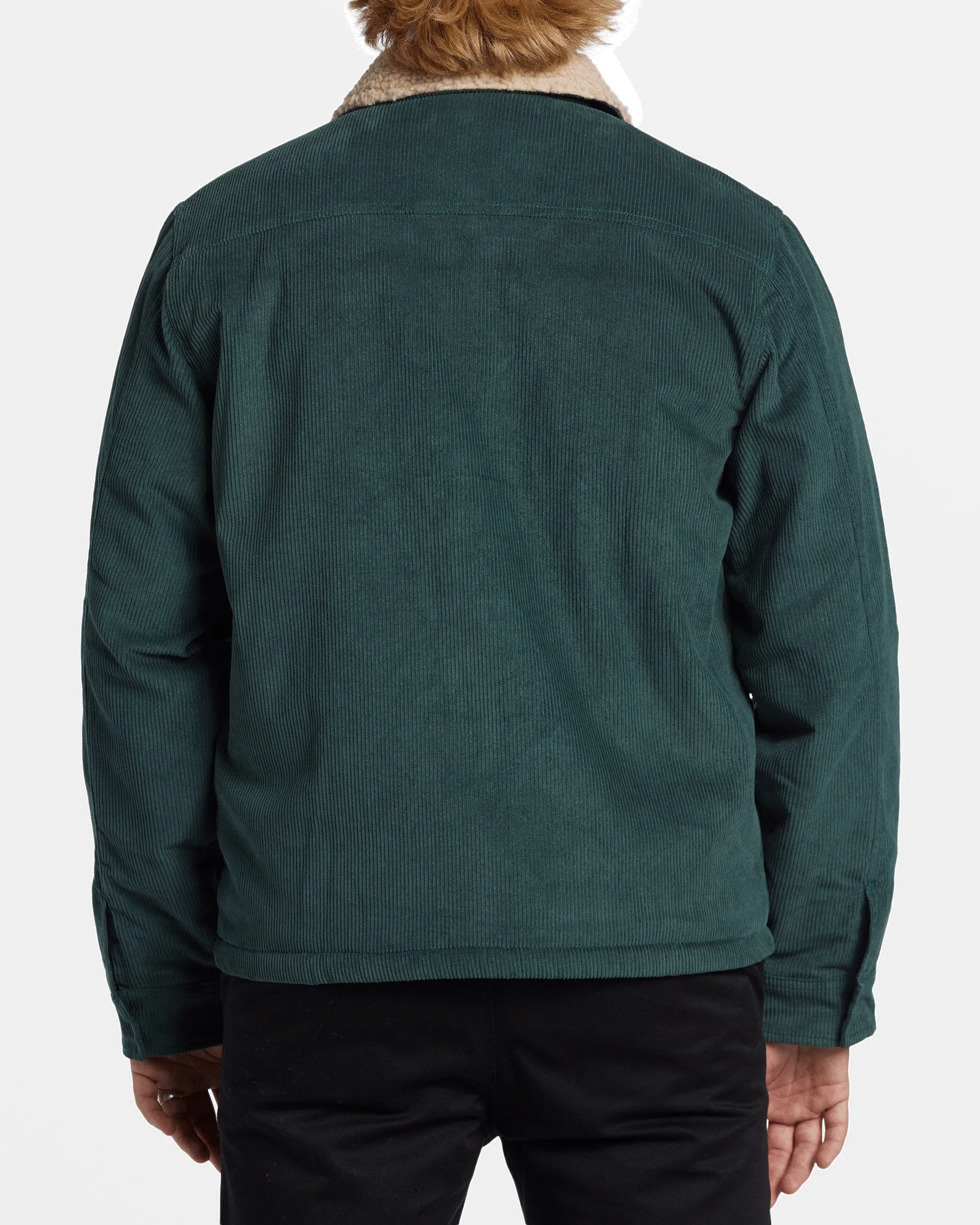 Barlow Sherpa Cord Jacket - Bottle Green sold by Billabong product image thumbnail 2
