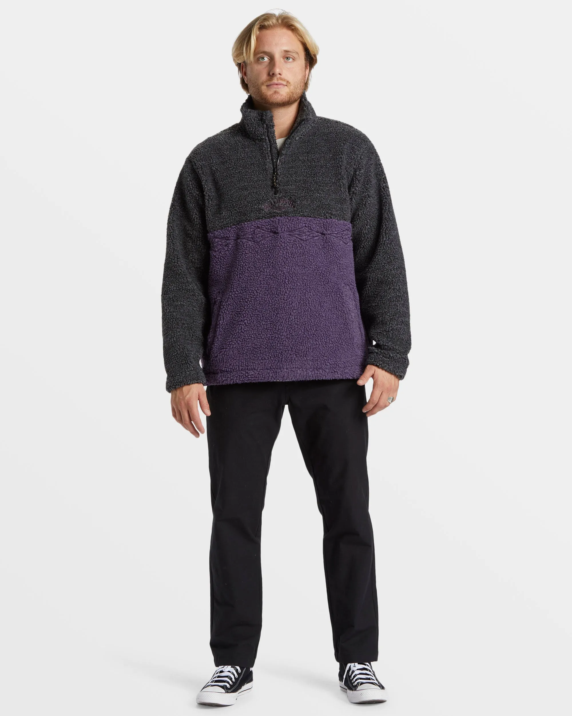 Boundary Tombstone Half-Zip Pullover - Black Heather sold by Billabong product image thumbnail 5