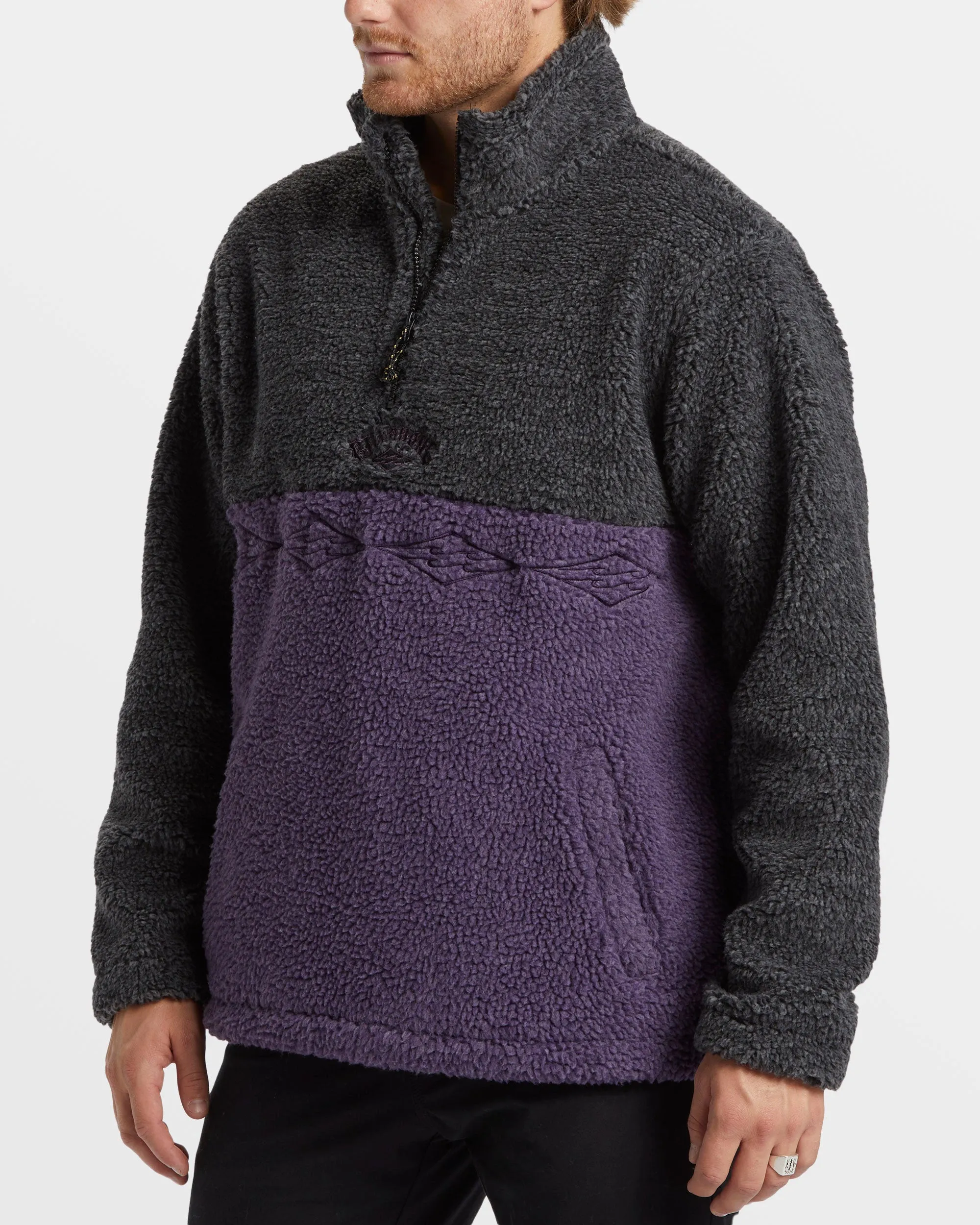 Boundary Tombstone Half-Zip Pullover - Black Heather sold by Billabong product image thumbnail 3