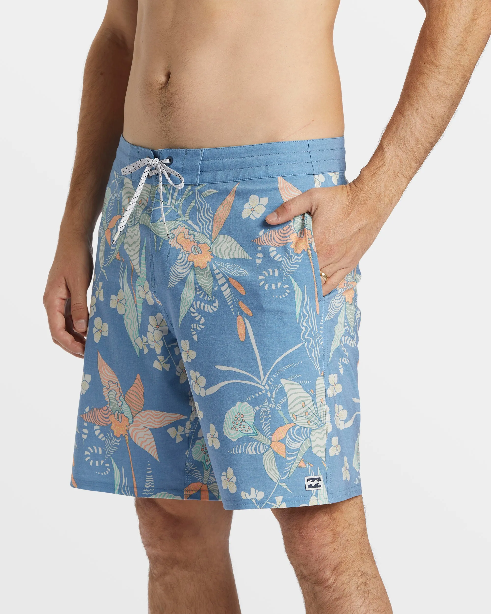 Sundays Lo Tide 19" Boardshorts - Carolina Blue sold by Billabong product image thumbnail 5