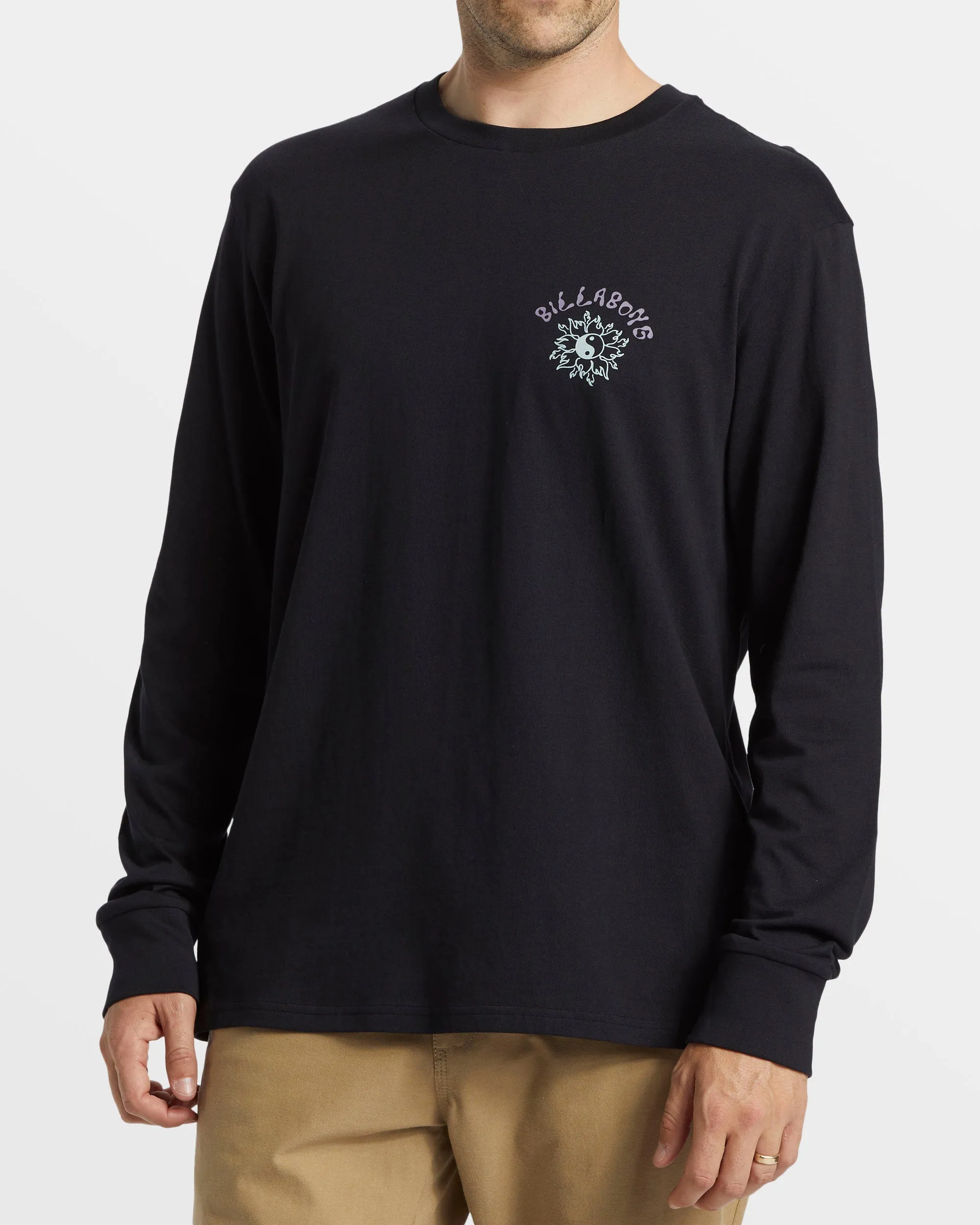 Flow Long Sleeve T-Shirt - Black sold by Billabong product image thumbnail 2