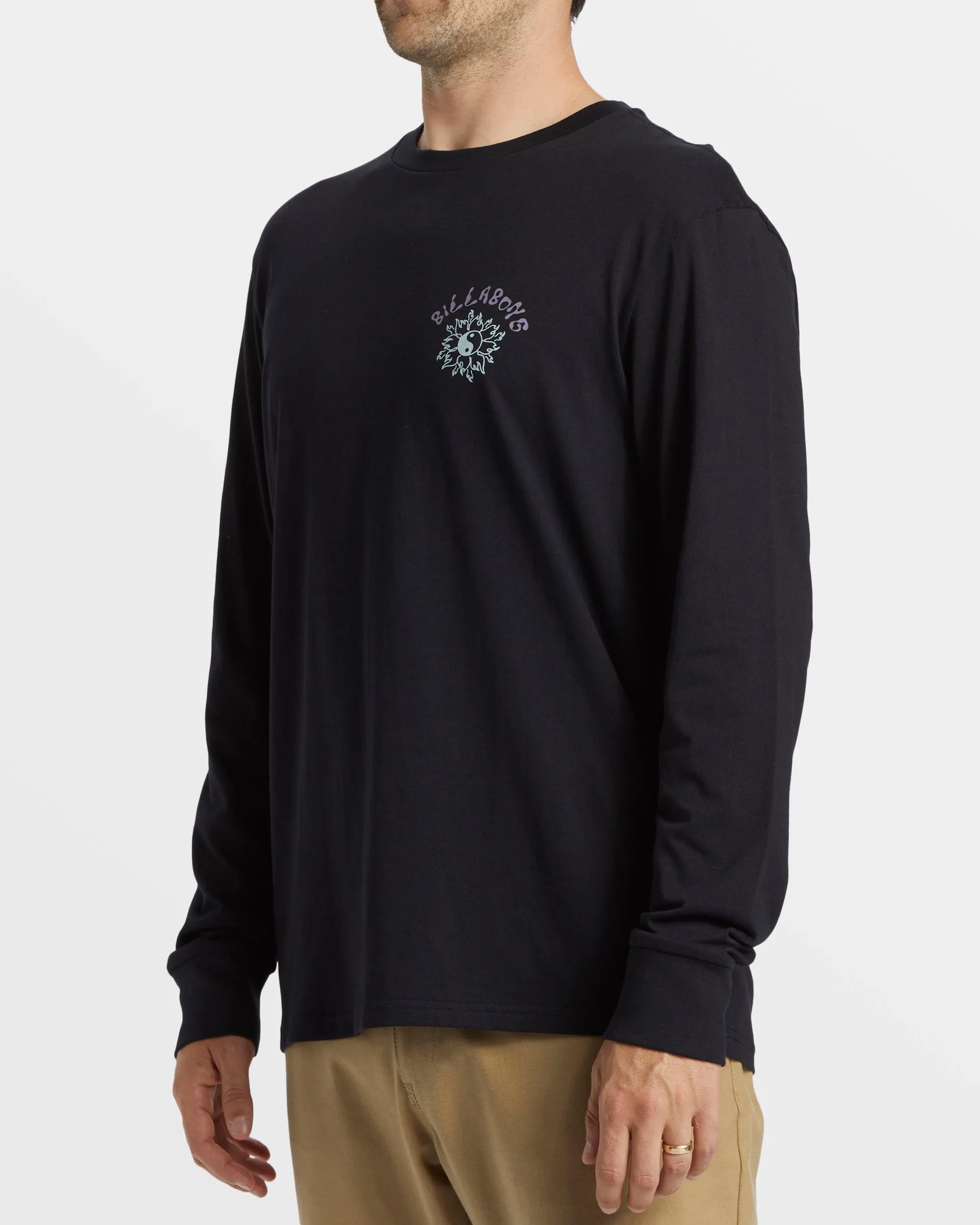 Flow Long Sleeve T-Shirt - Black sold by Billabong product image thumbnail 3