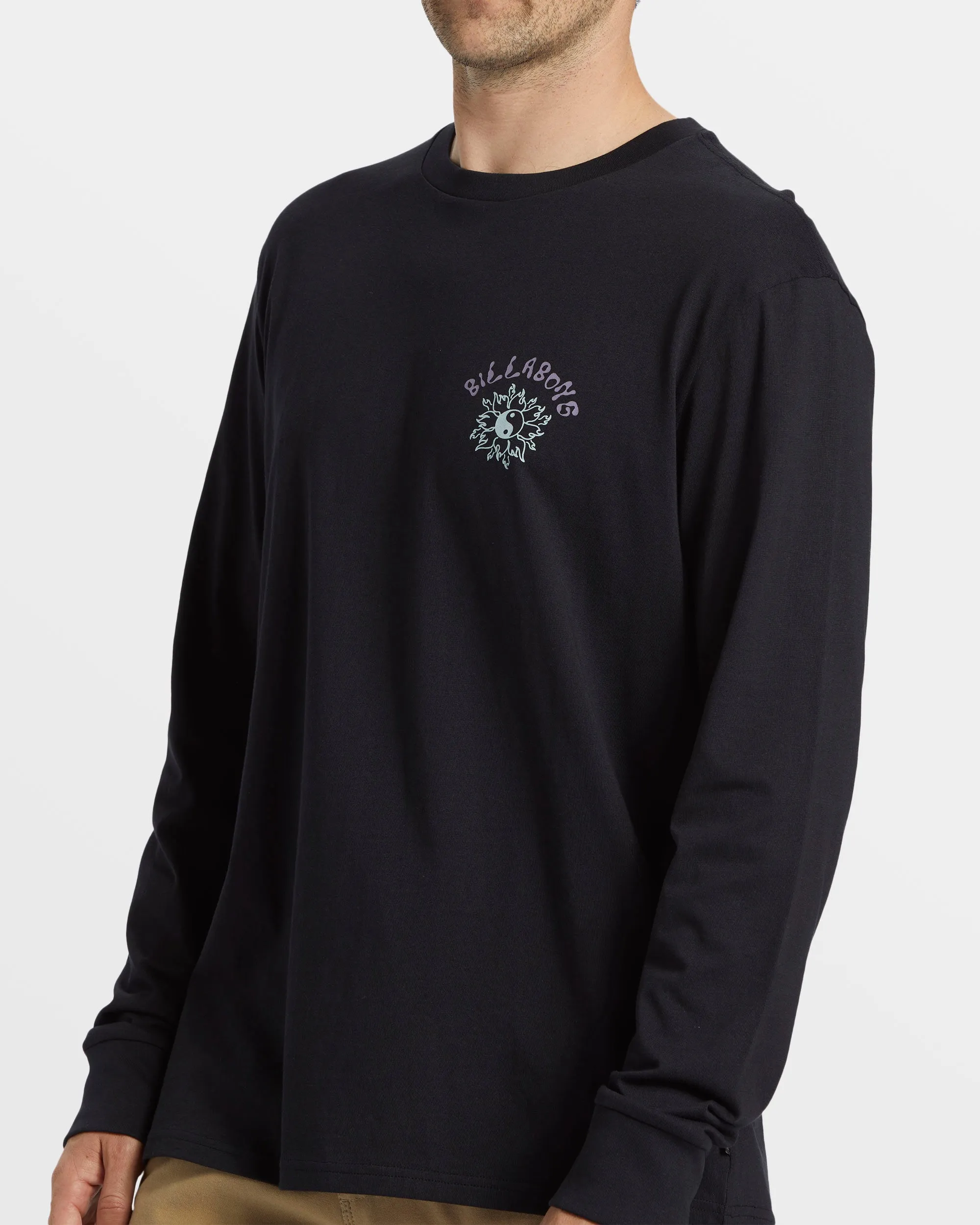 Flow Long Sleeve T-Shirt - Black sold by Billabong product image thumbnail 4