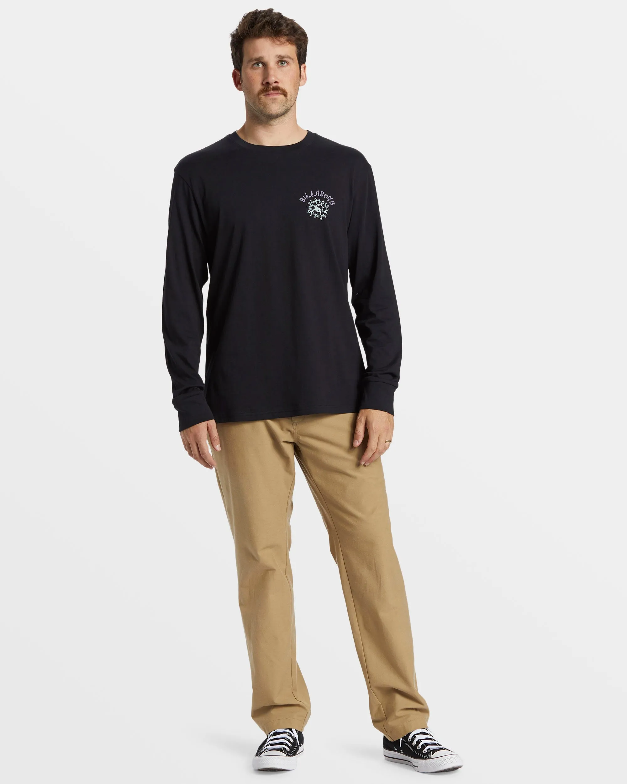 Flow Long Sleeve T-Shirt - Black sold by Billabong product image thumbnail 5