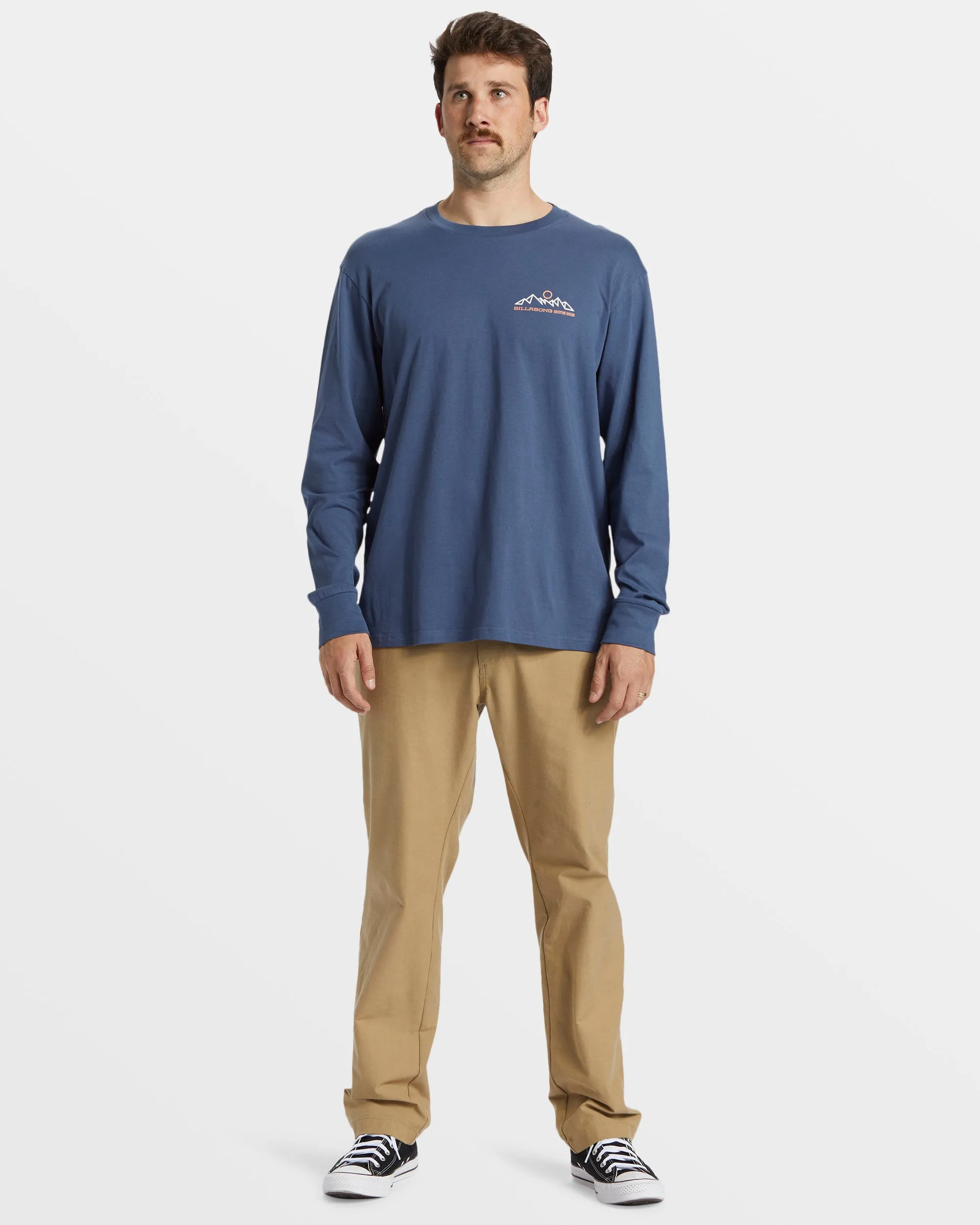 Range Long Sleeve T-Shirt - Slate Blue sold by Billabong product image thumbnail 5