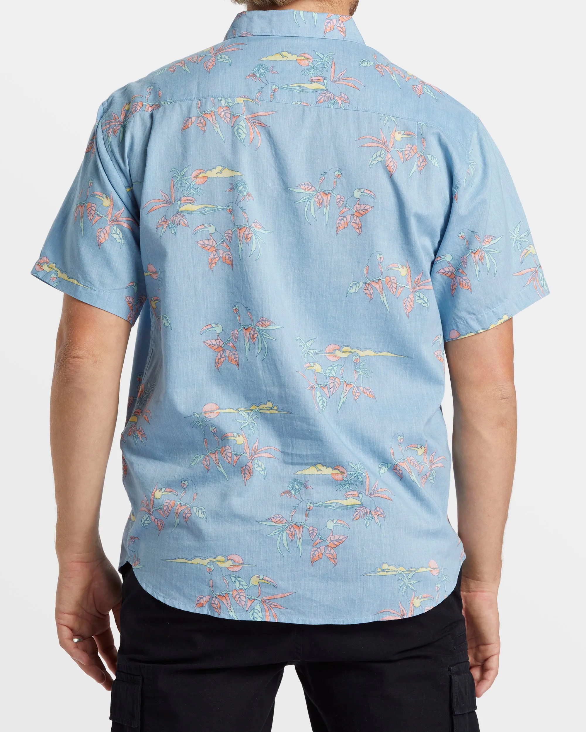 Sundays Short Sleeve Shirt - Coastal Blue sold by Billabong product image thumbnail 2