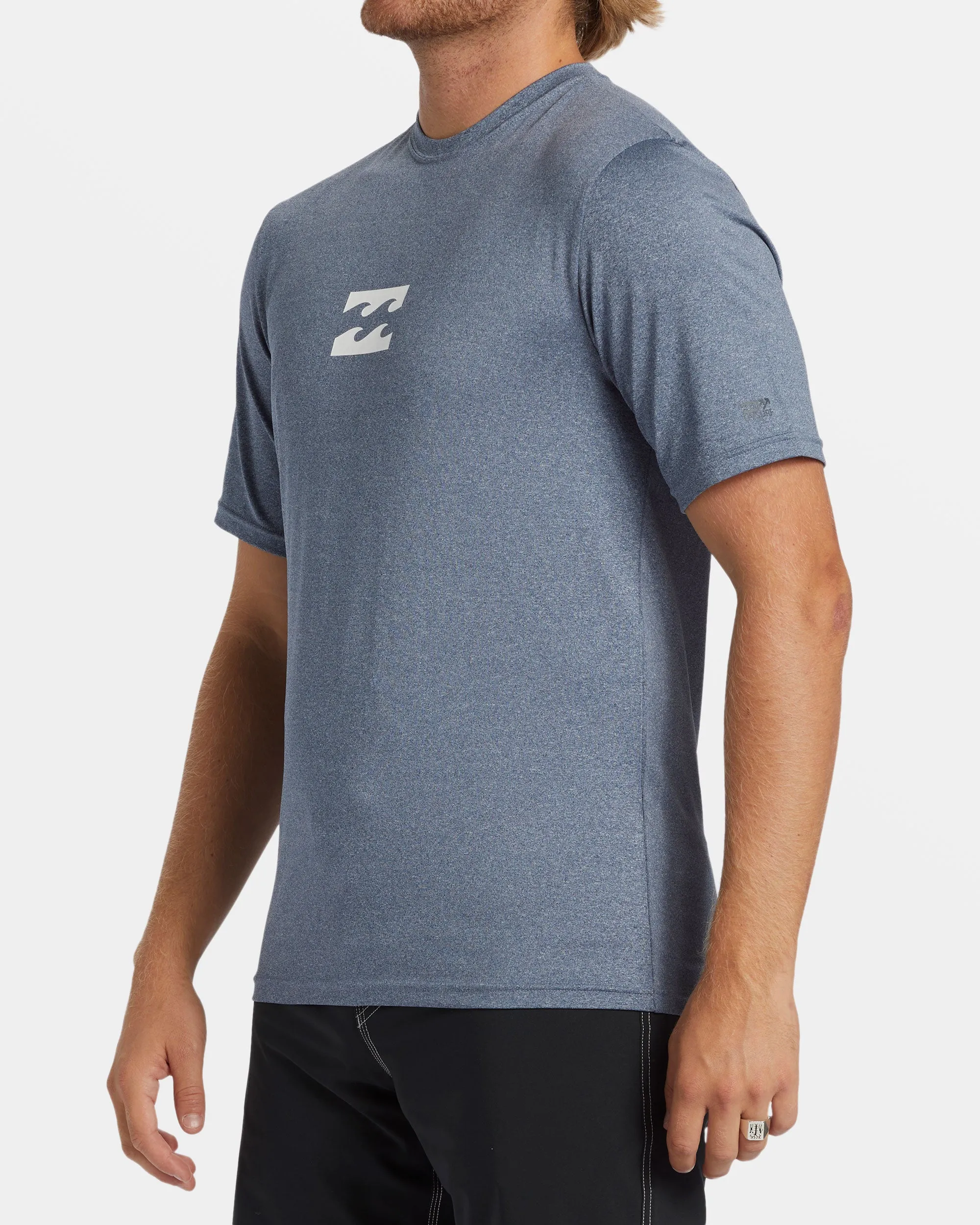 All Day Wave Loose Fit Short Sleeve Surf Tee - Navy Heather sold by Billabong product image thumbnail 3