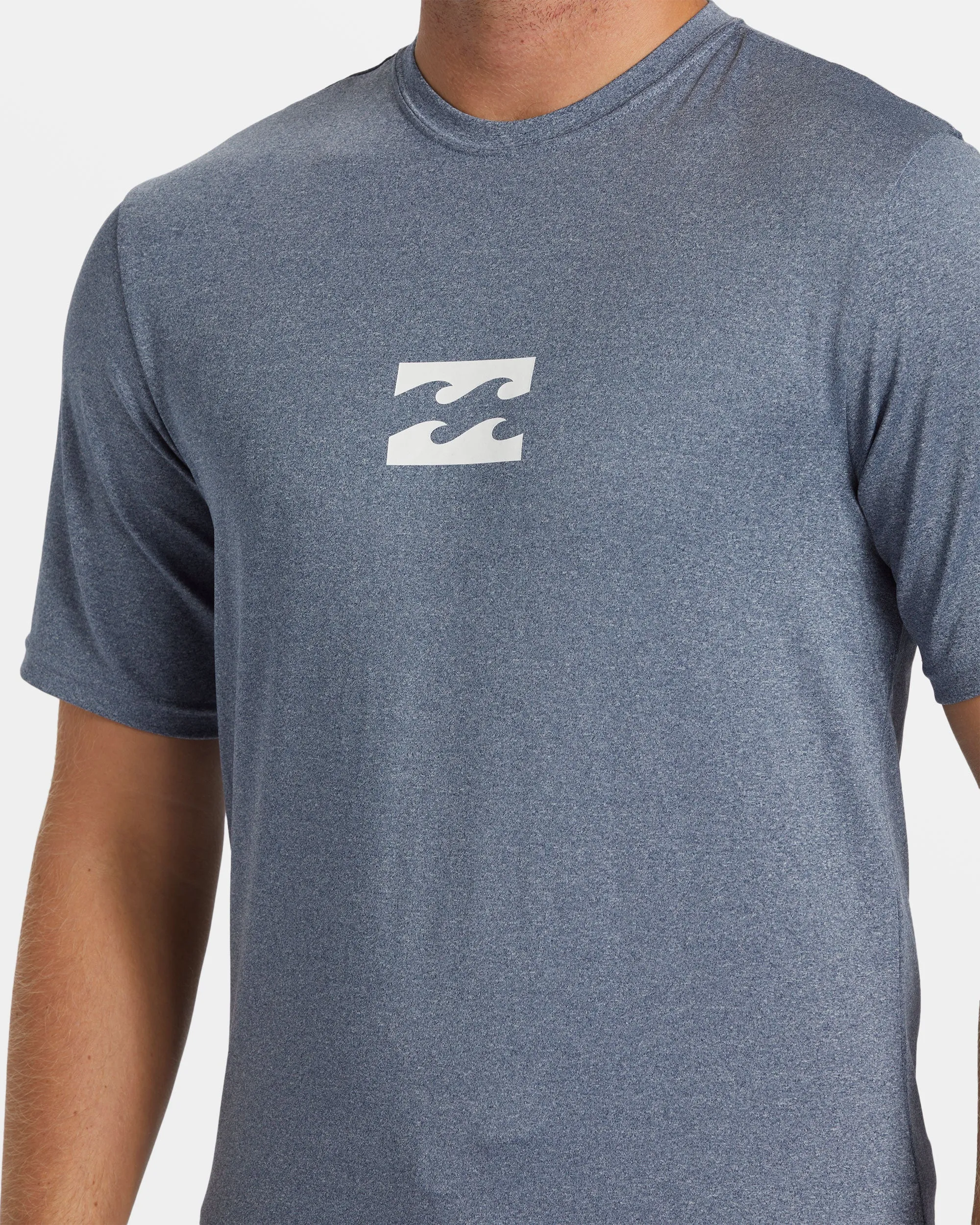 All Day Wave Loose Fit Short Sleeve Surf Tee - Navy Heather sold by Billabong product image thumbnail 4