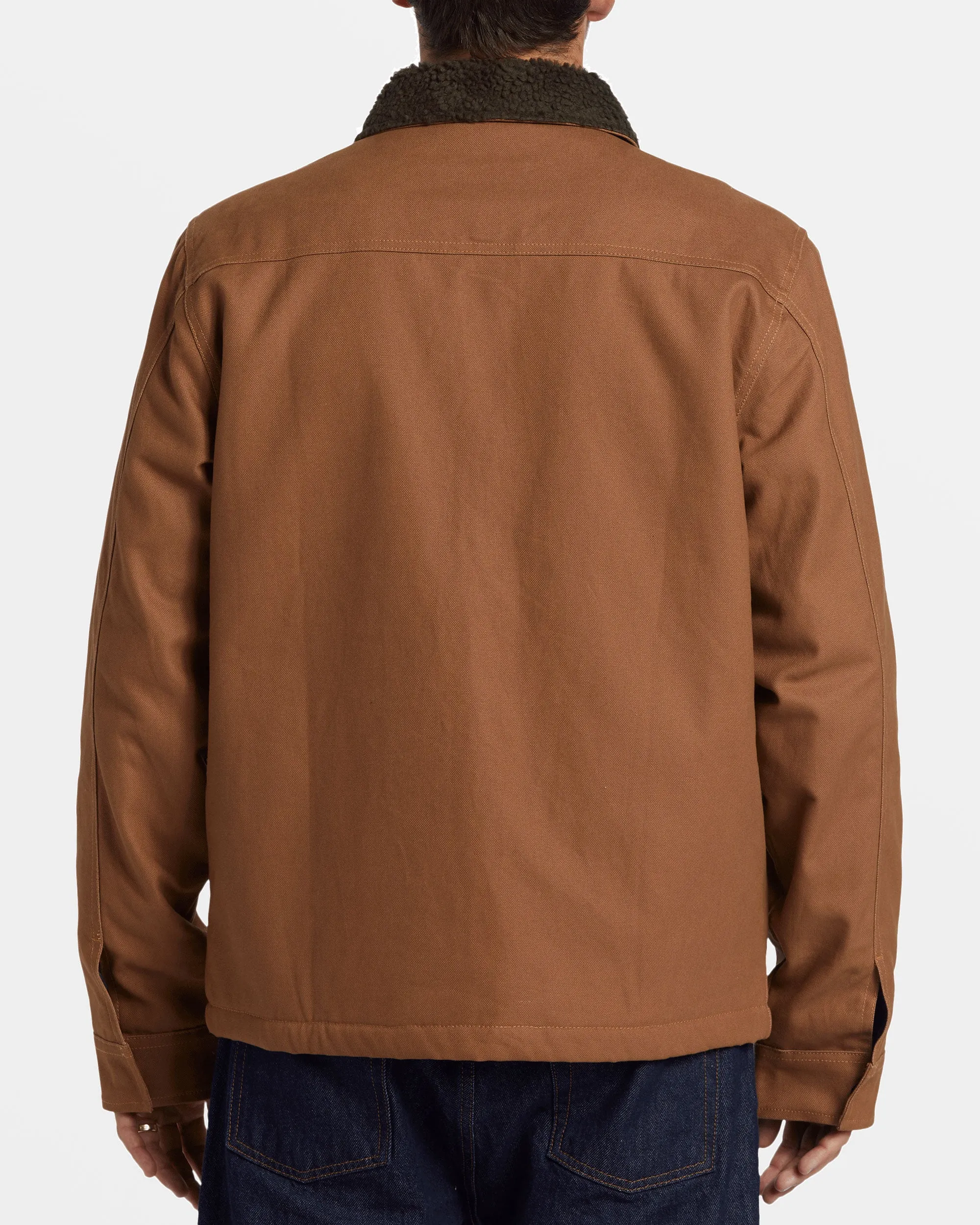 Barlow Sherpa Canvas Jacket - Camel sold by Billabong product image thumbnail 2