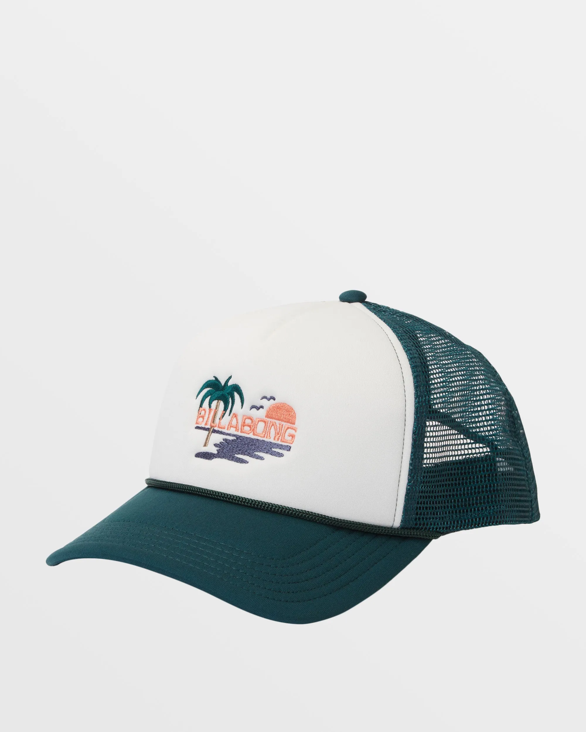 Riot Trucker Hat - Real Teal sold by Billabong
