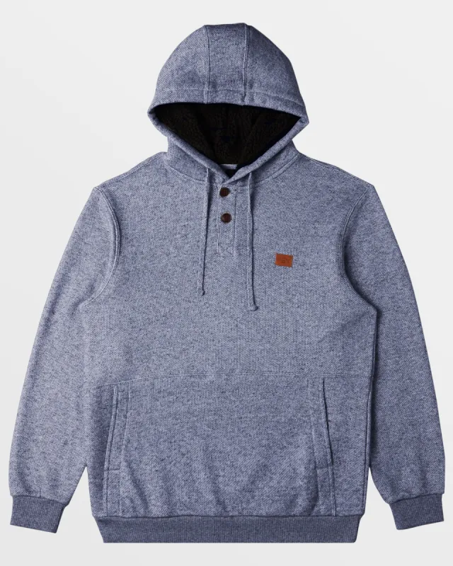 Hudson Hoodie - Dusty Navy Heather sold by Billabong