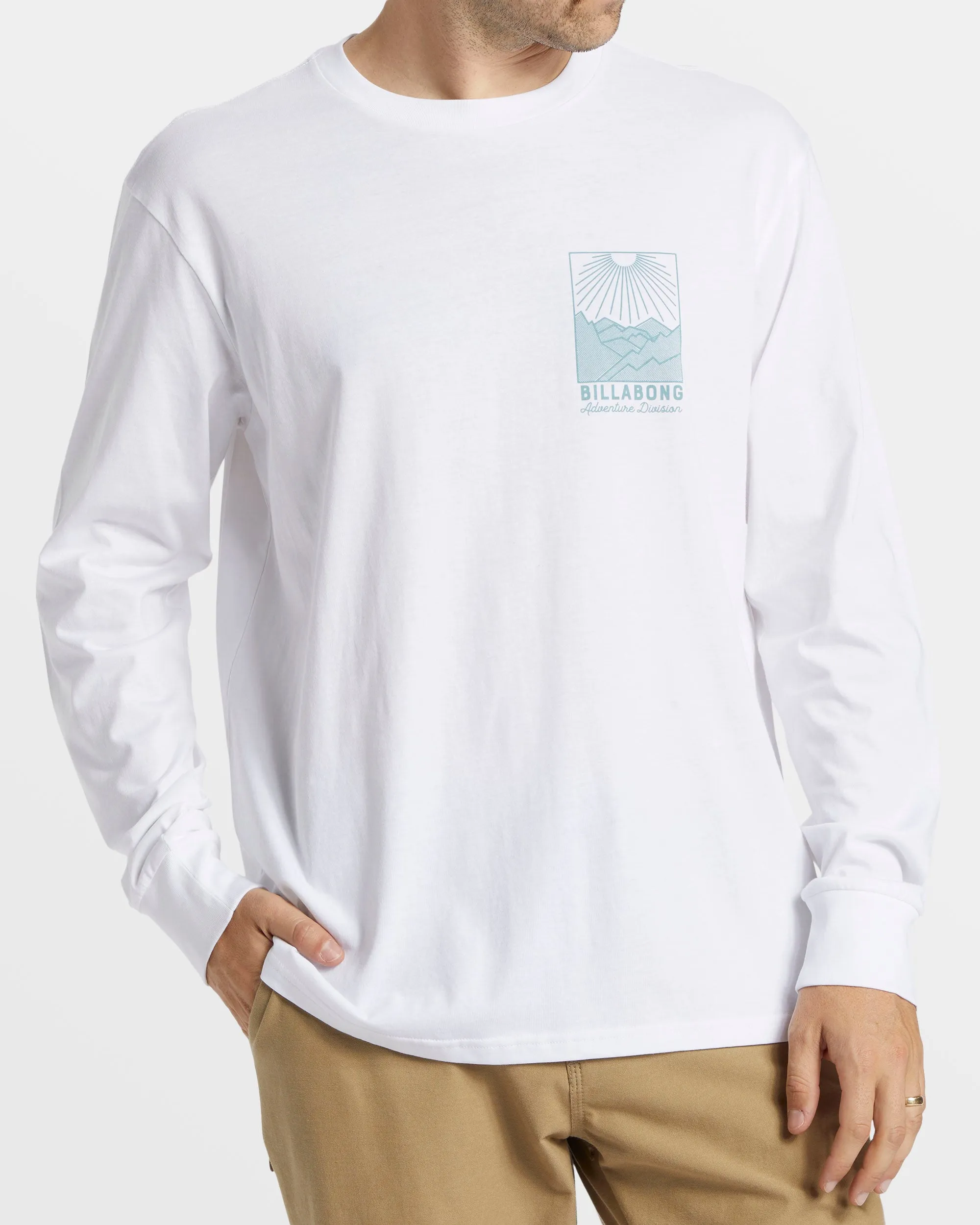 Sundown Long Sleeve T-Shirt - White sold by Billabong product image thumbnail 2