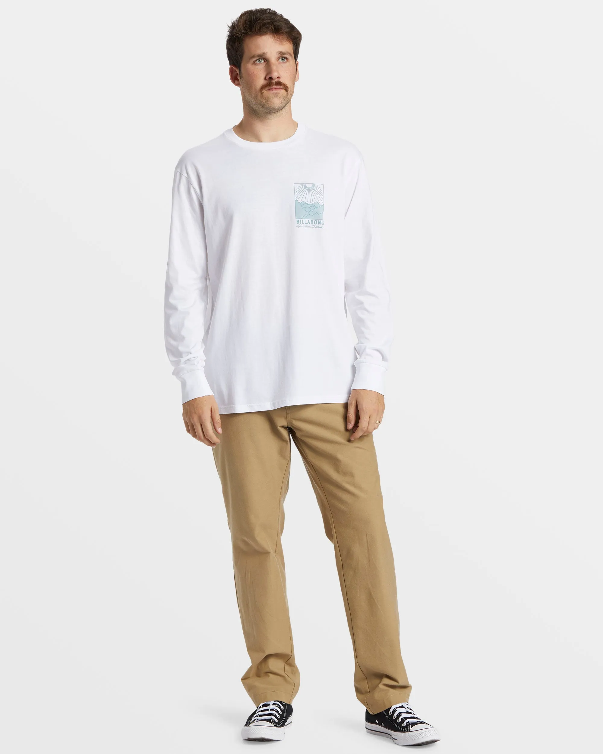 Sundown Long Sleeve T-Shirt - White sold by Billabong product image thumbnail 5