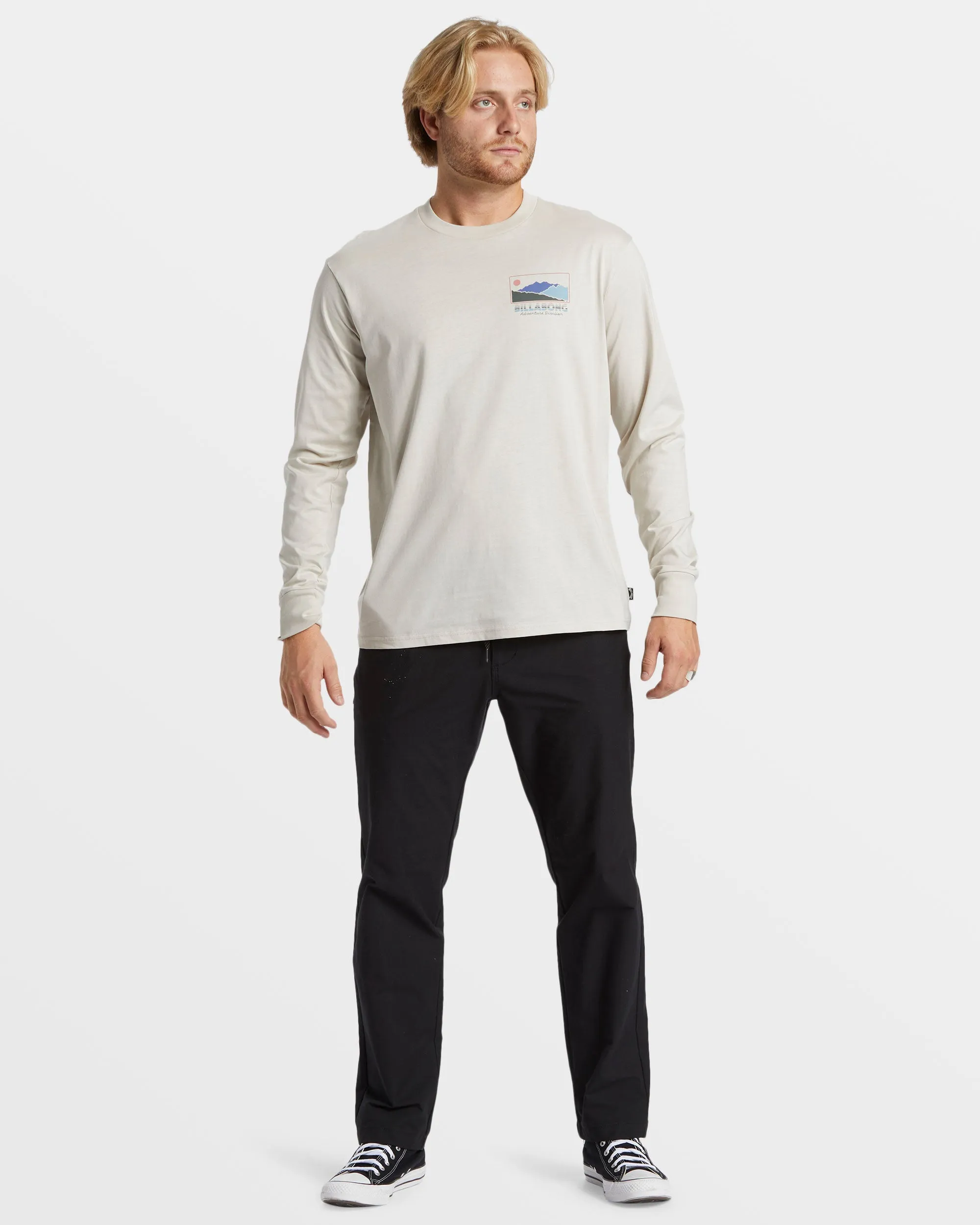 Range Long Sleeve T-Shirt - Stone sold by Billabong product image thumbnail 5