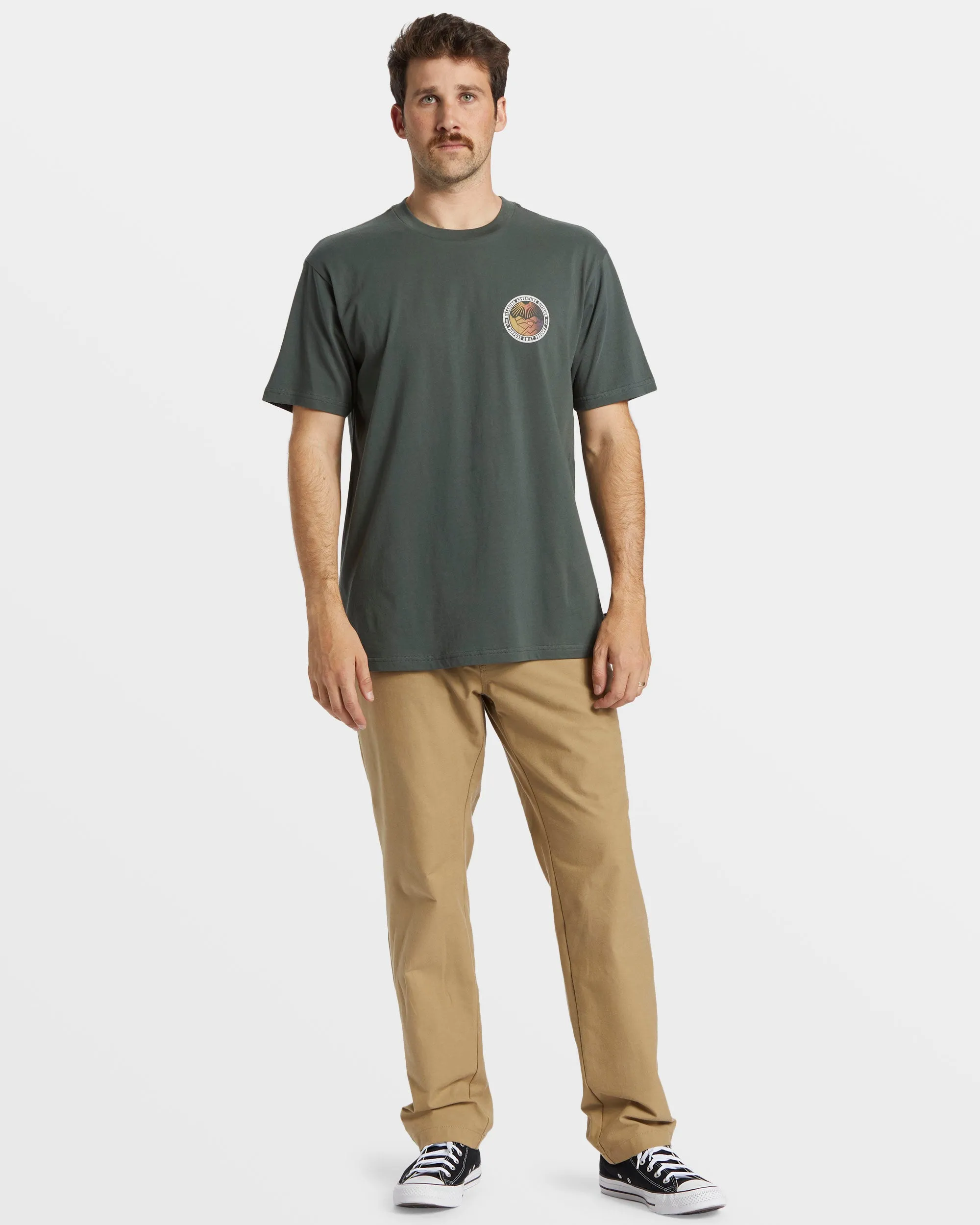 Rockies T-Shirt - Slate Green sold by Billabong product image thumbnail 5