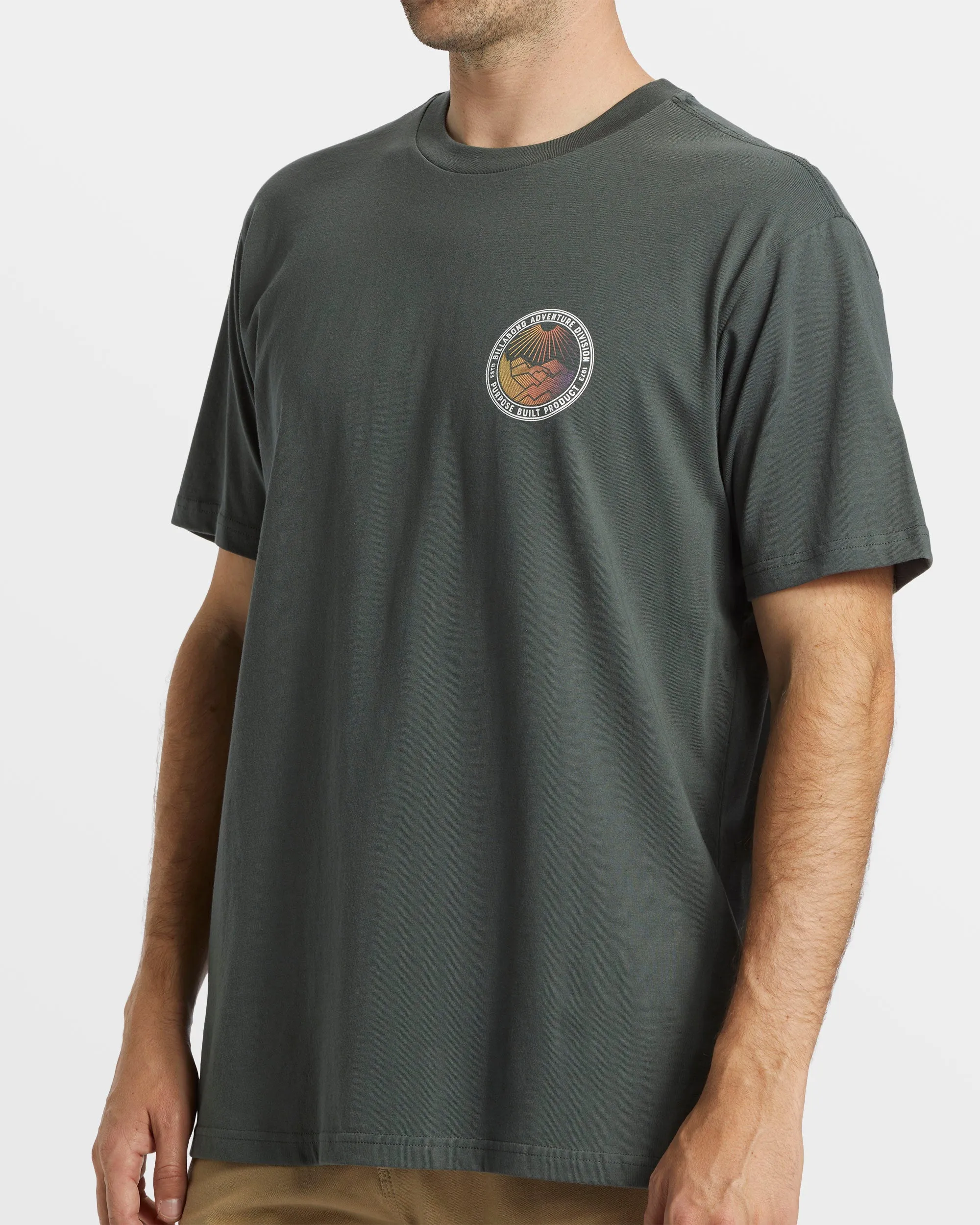 Rockies T-Shirt - Slate Green sold by Billabong product image thumbnail 4