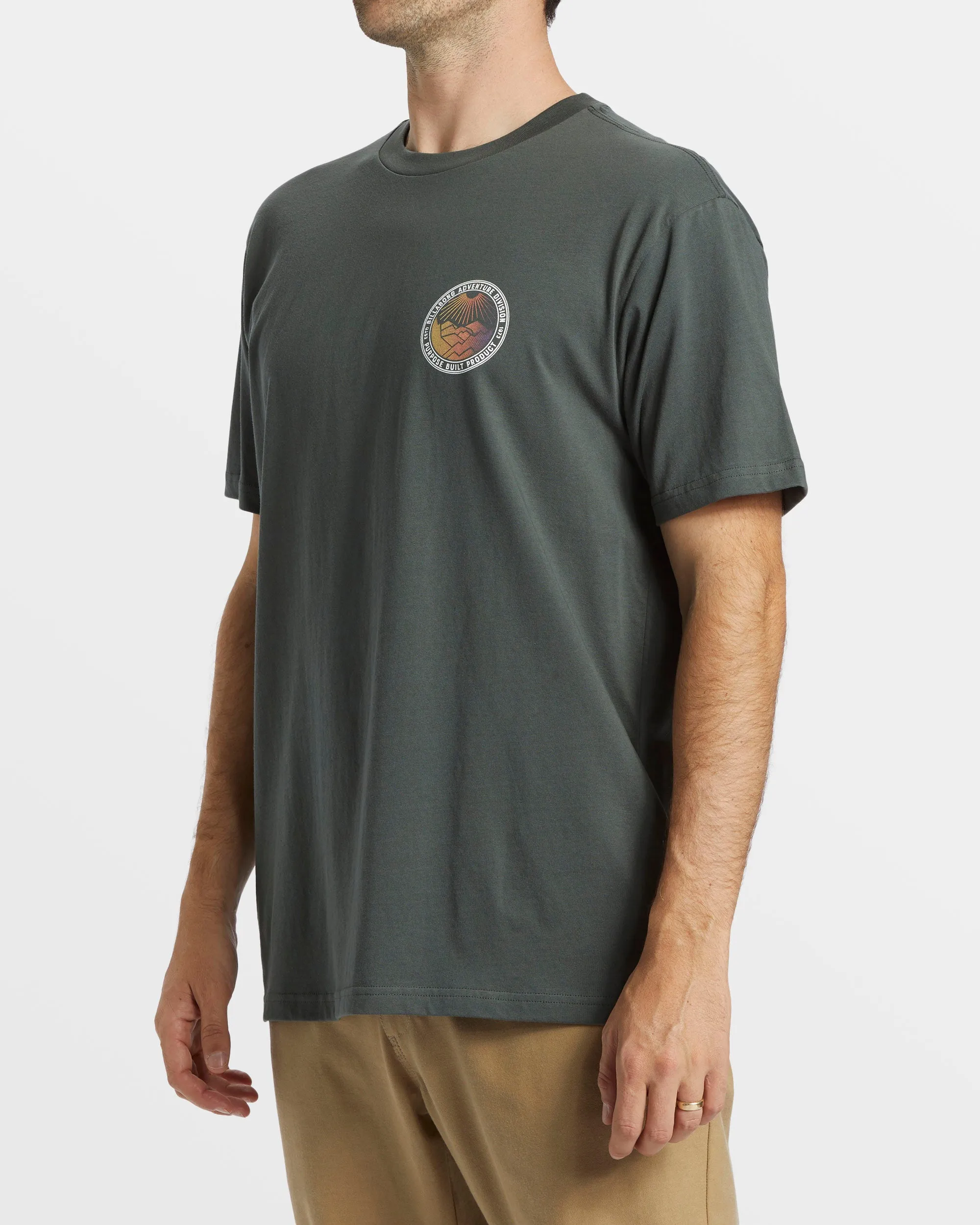 Rockies T-Shirt - Slate Green sold by Billabong product image thumbnail 3