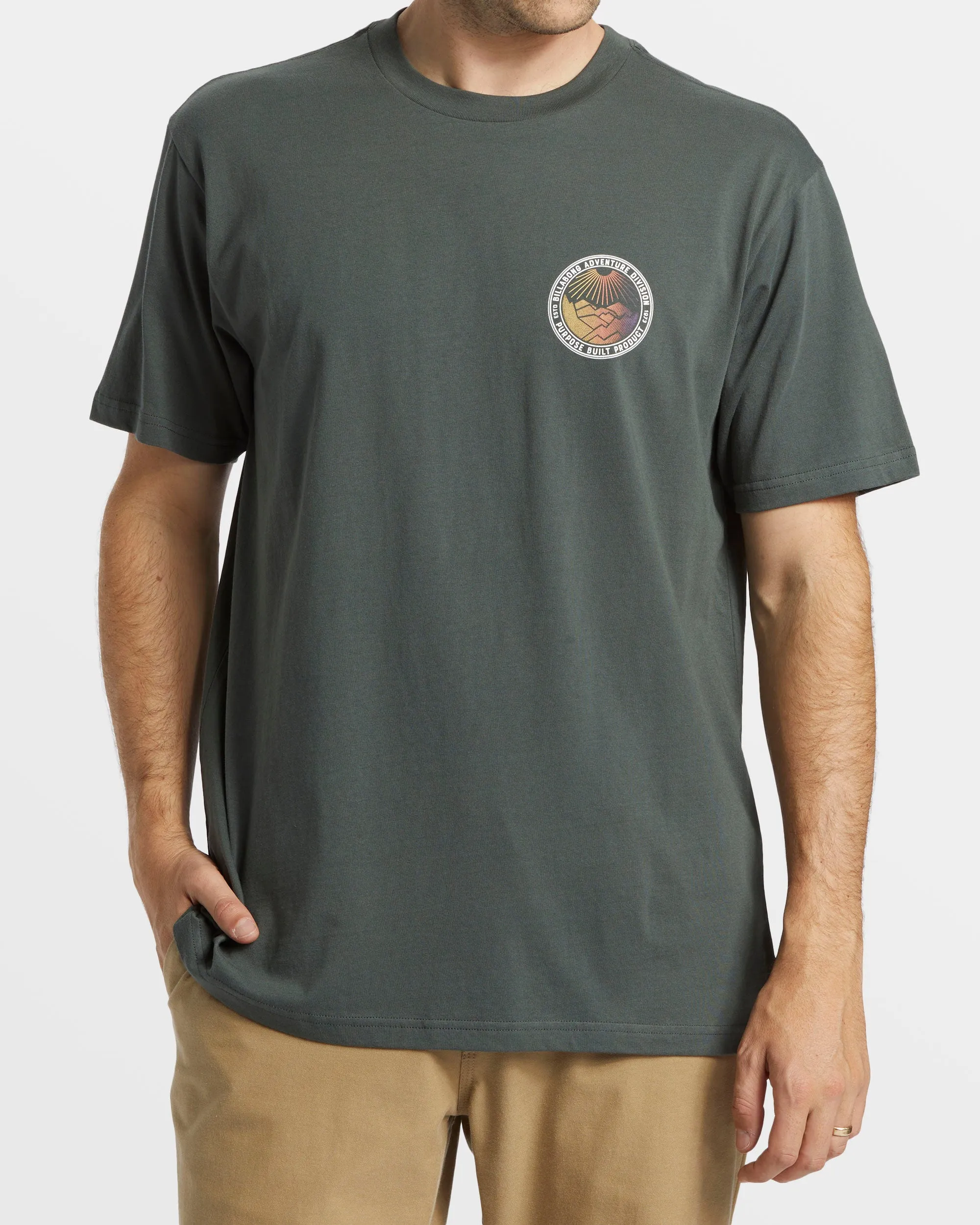 Rockies T-Shirt - Slate Green sold by Billabong product image thumbnail 2