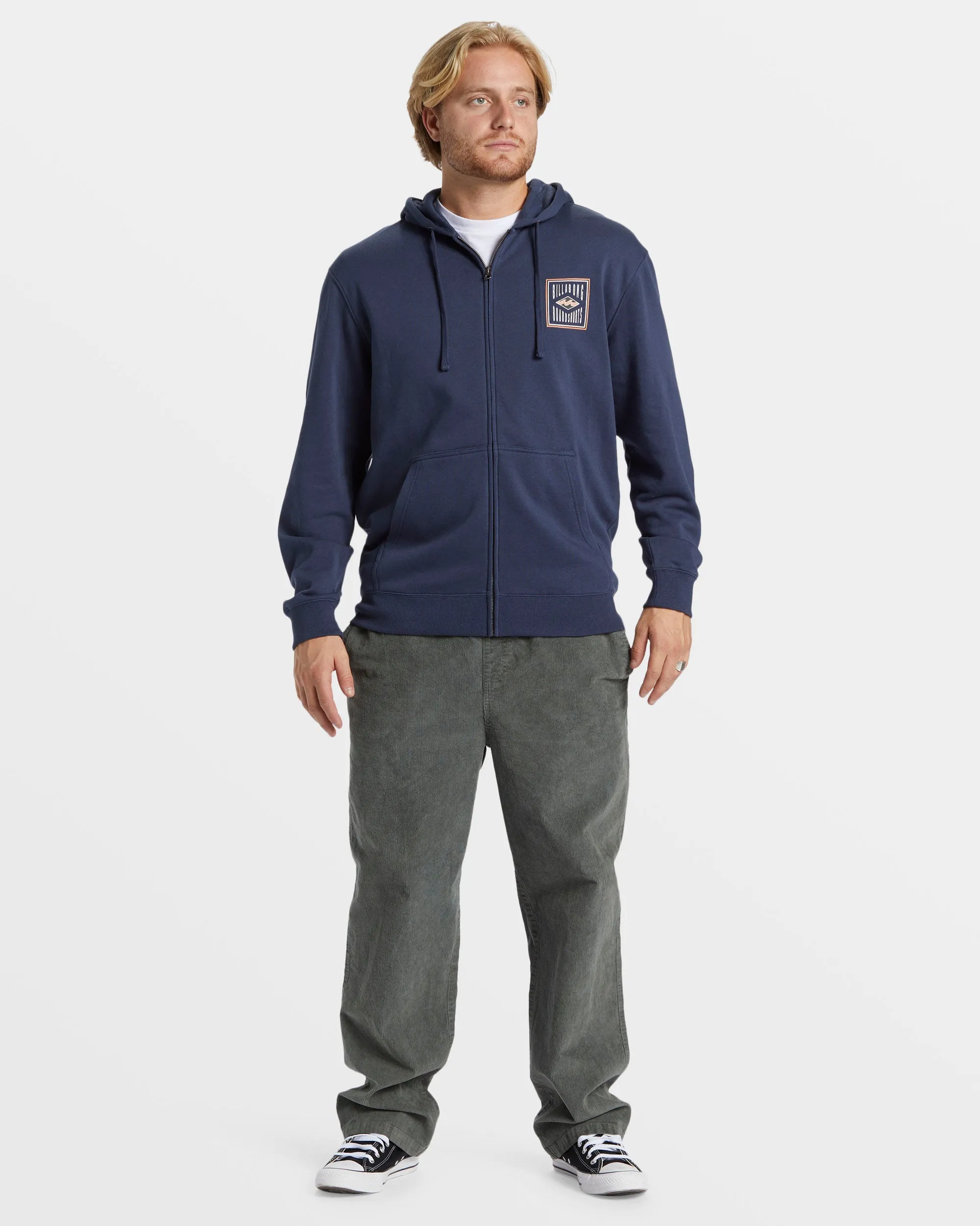 Short Sands Zip Hoodie - Dusty Navy sold by Billabong product image thumbnail 5