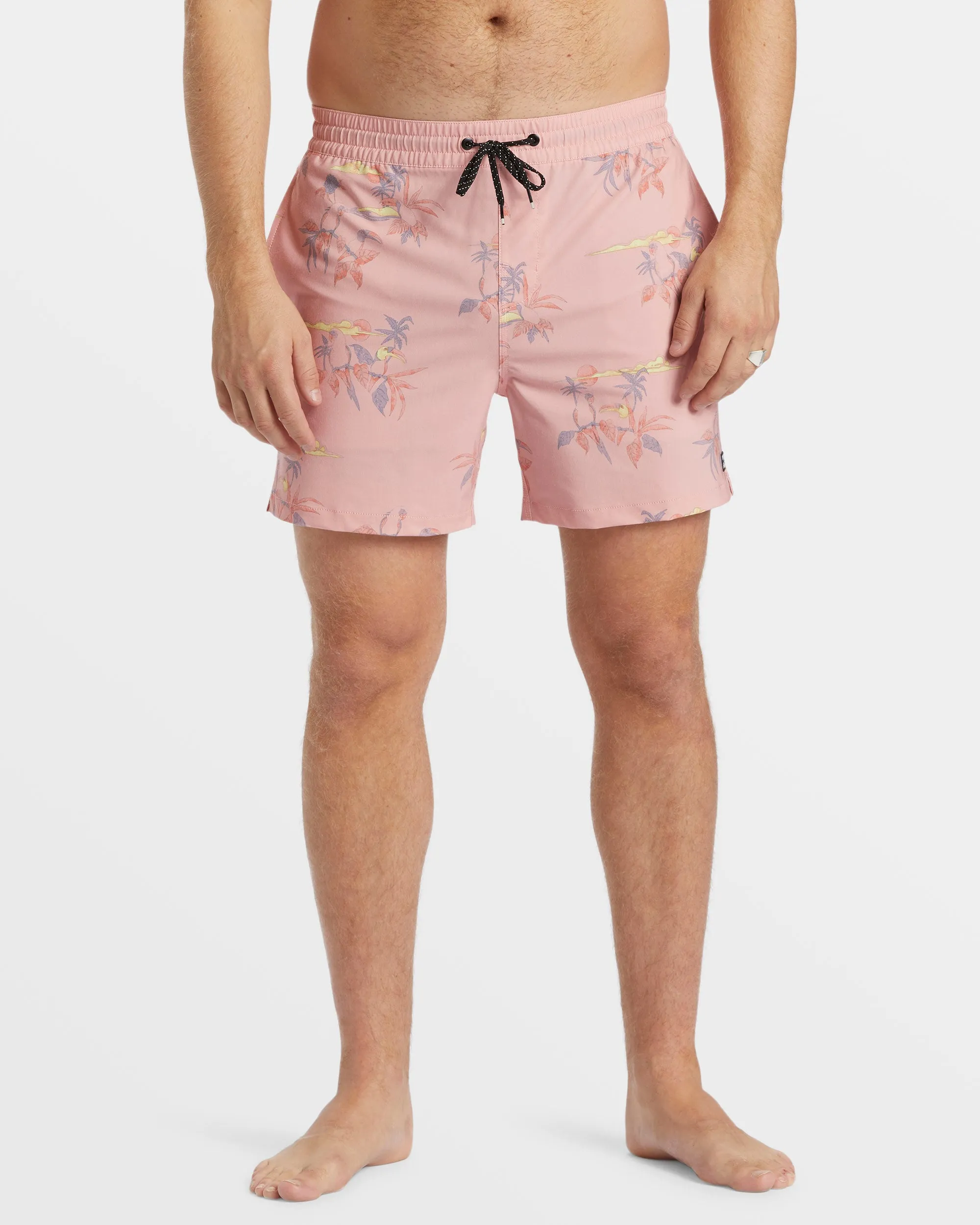 Good Times Layback 16" Swim Trunks - Rose sold by Billabong product image thumbnail 2